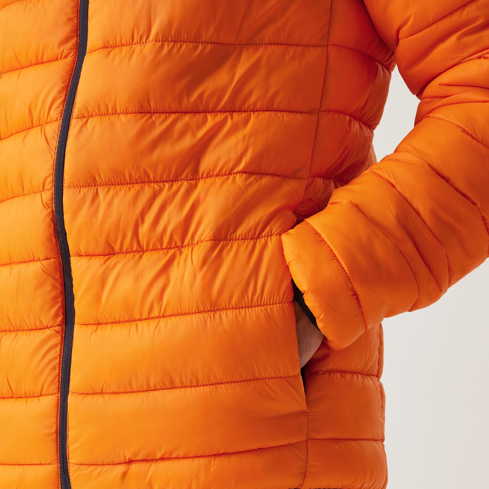 Men's Hooded Marizion Padded Jacket | Orange Pepper