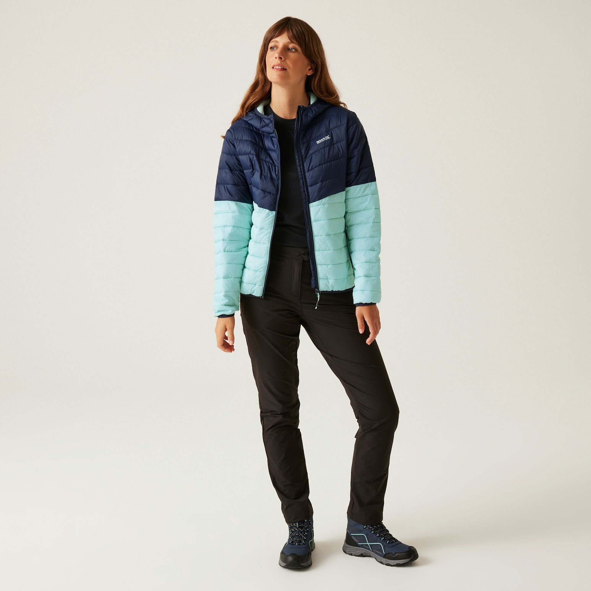 Women's Hillpack IV Hooded Jacket | Navy Icy Morn