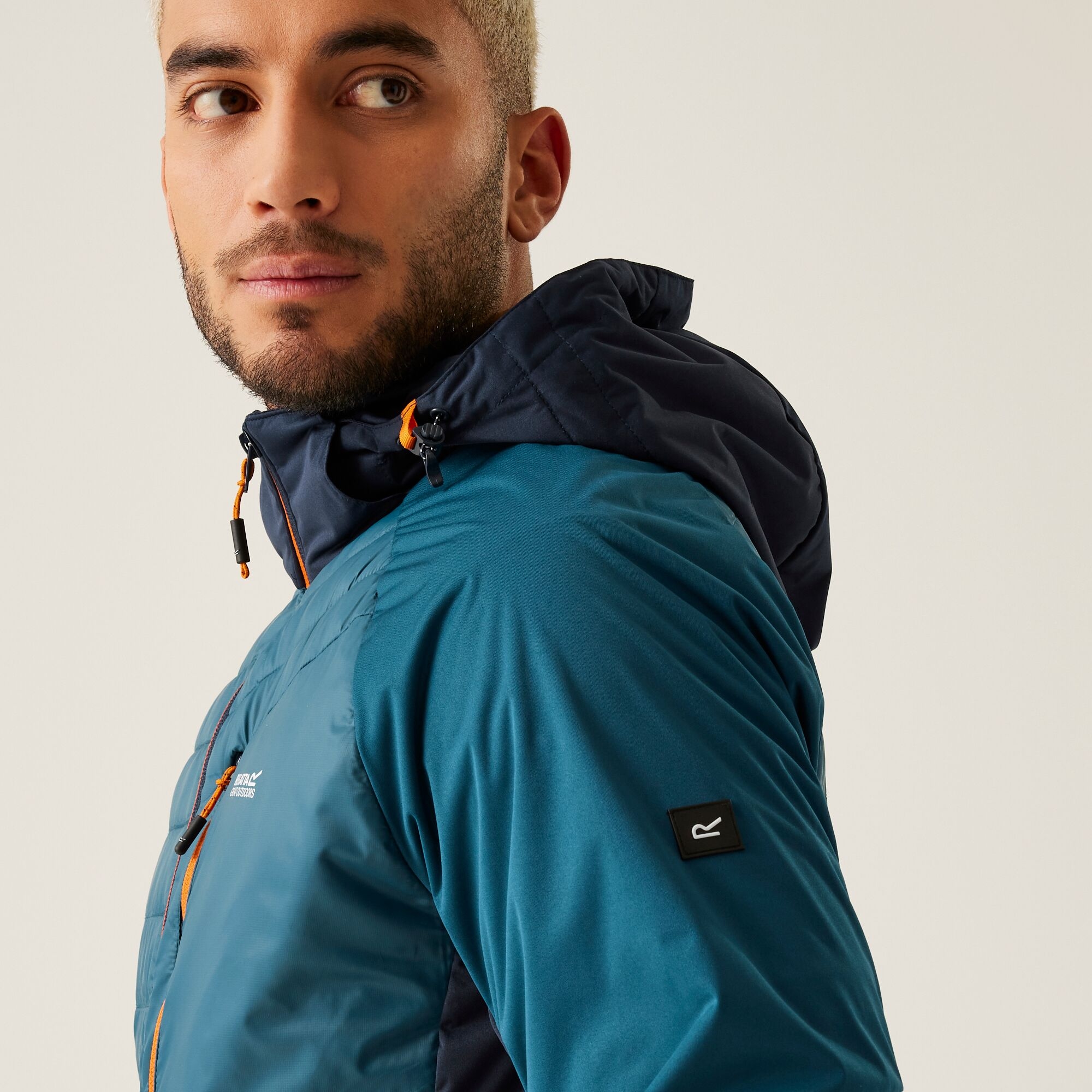 Men's Pro Hybrid Jacket | Moroccan Blue Navy Fox