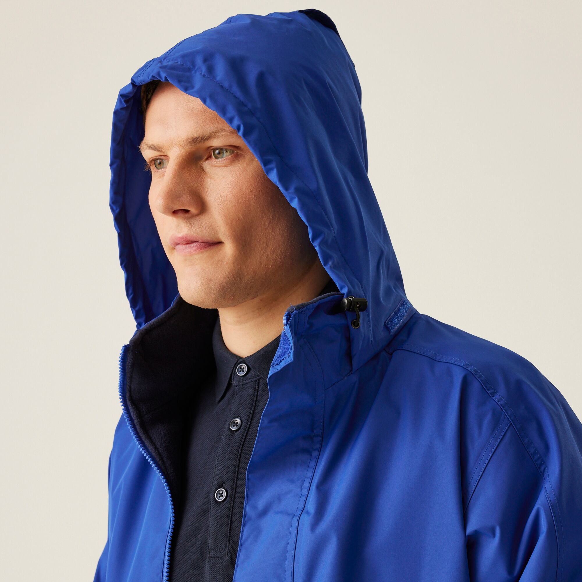 Men's Dover Fleece Lined Waterproof Insulated Bomber Jacket | New Royal