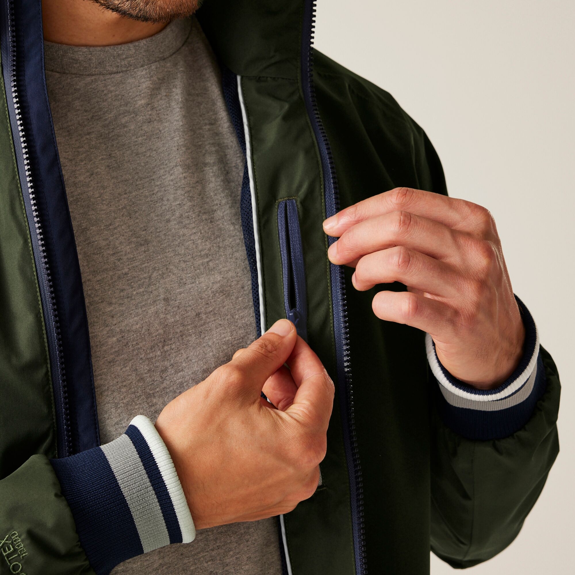 Men's Shorebay III Waterproof Jacket | Dark Khaki