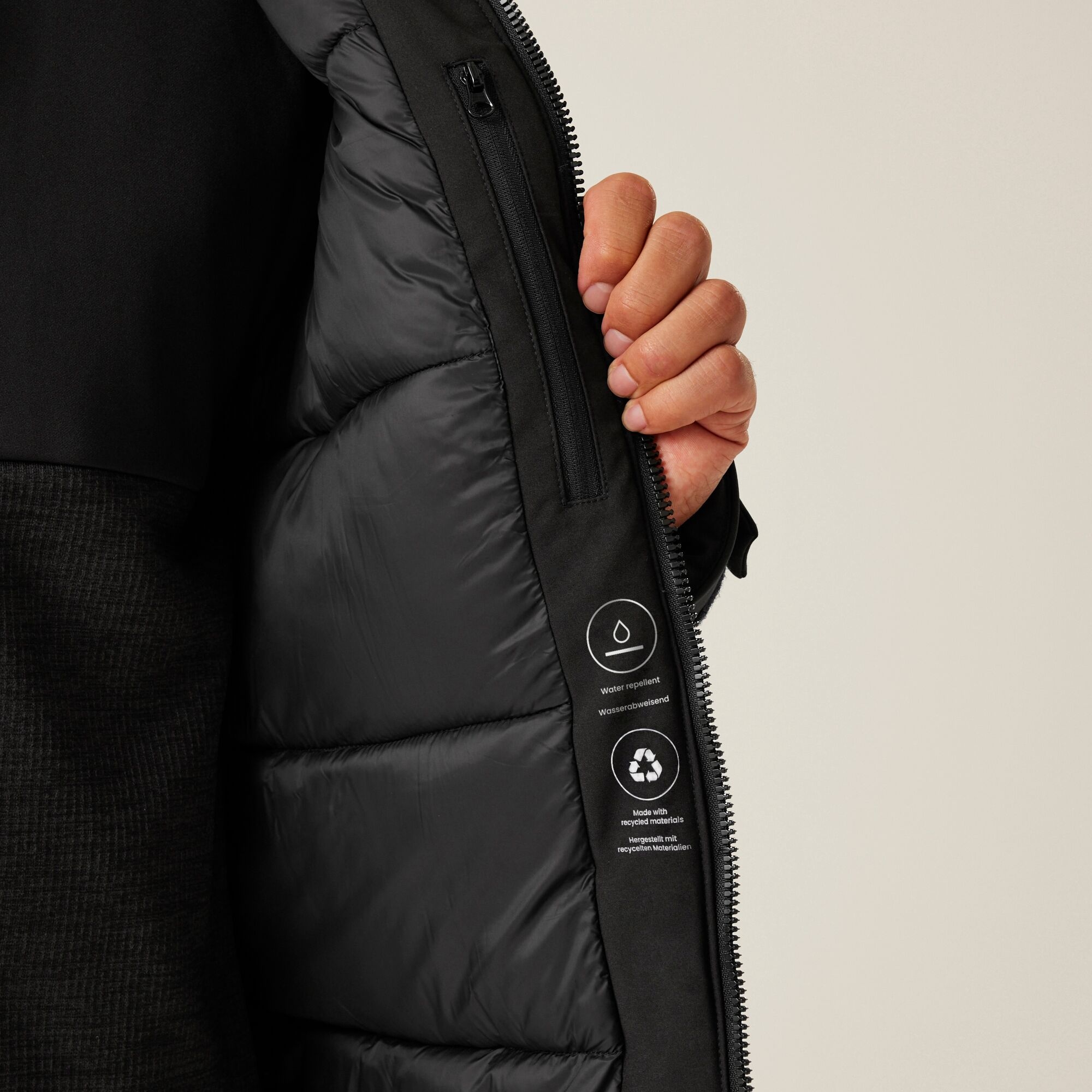 Men's Dallymoore Insulated Padded Jacket | Black Black