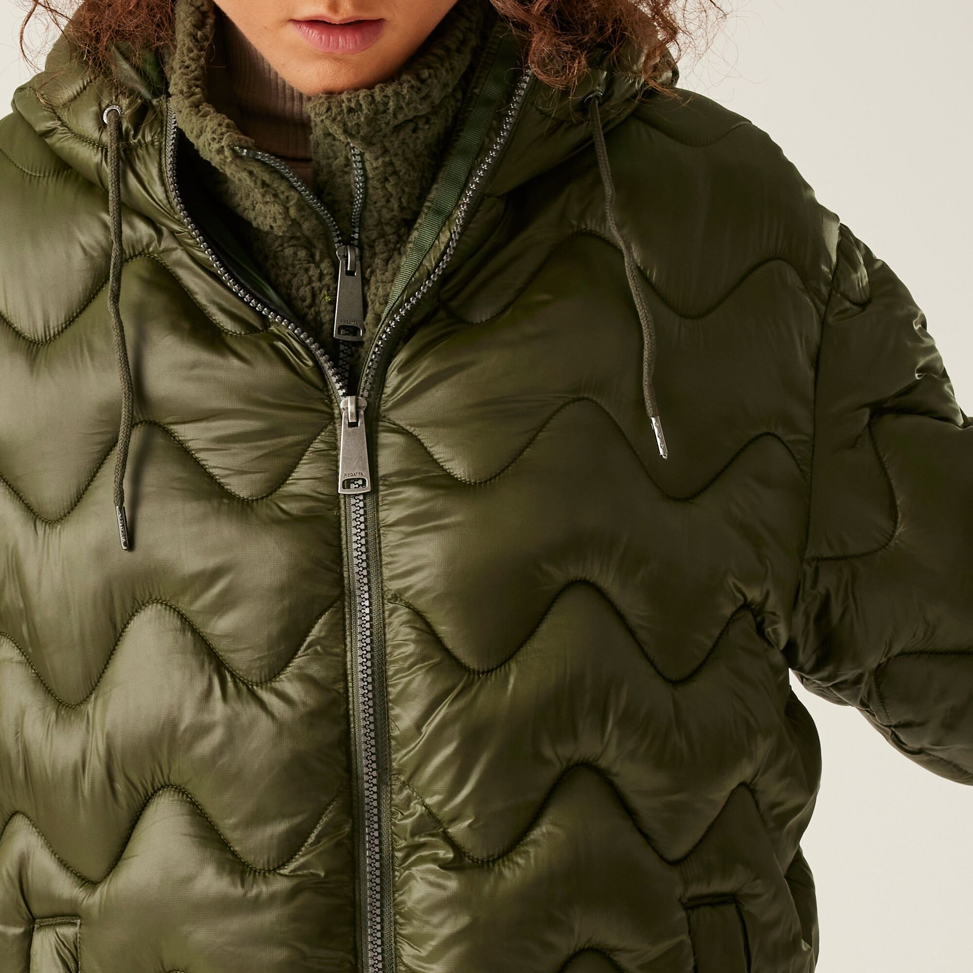 Women's Cambrie II Quilted Jacket | Dark Khaki