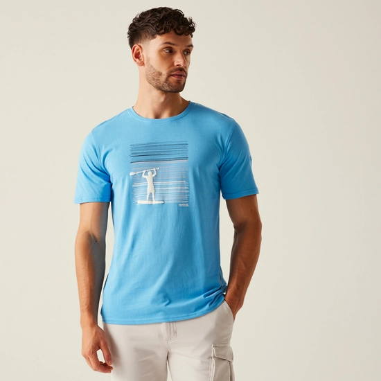 Men's Cline IX T-Shirt | Red Ochre