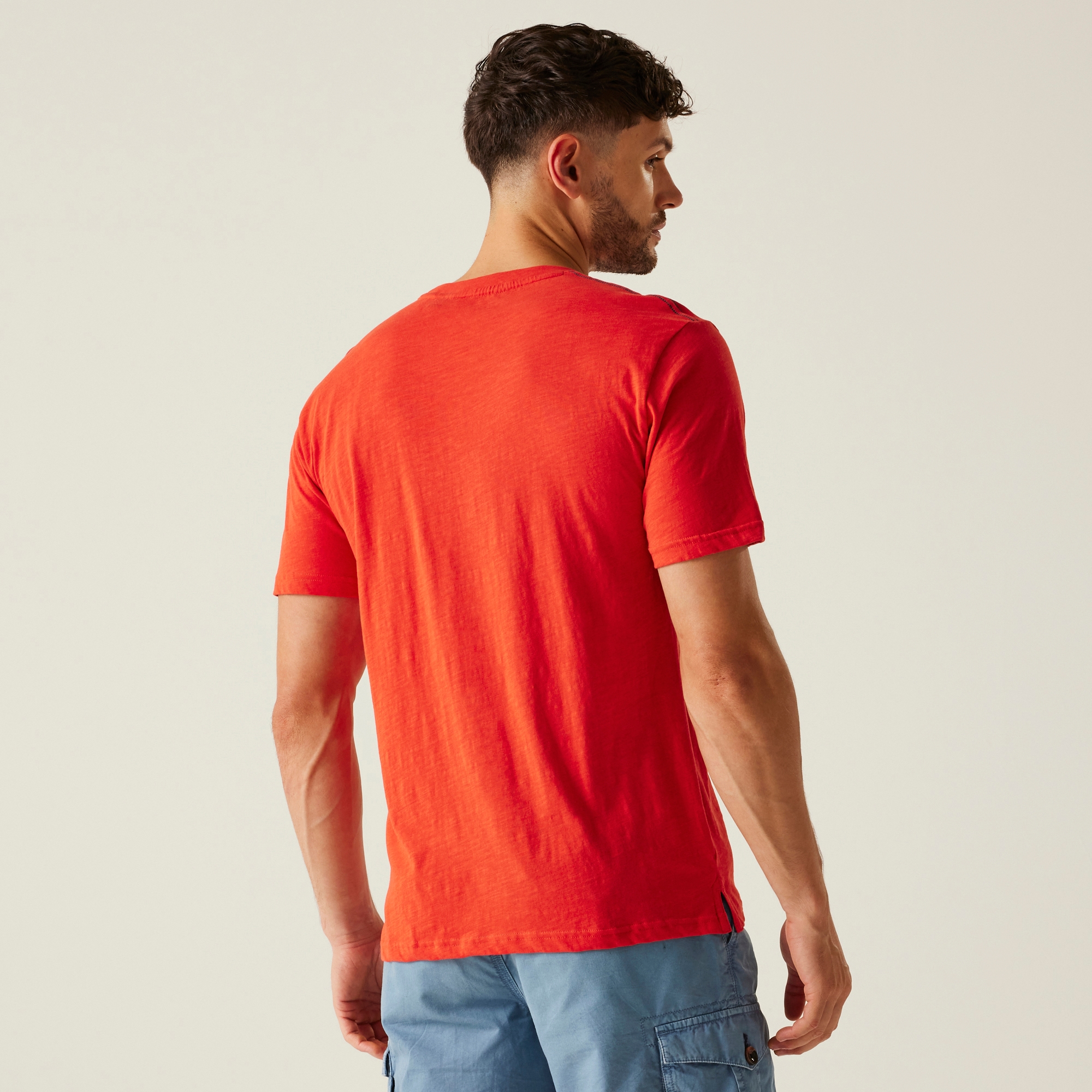 Men's Ravia T-Shirt | Poppy Red