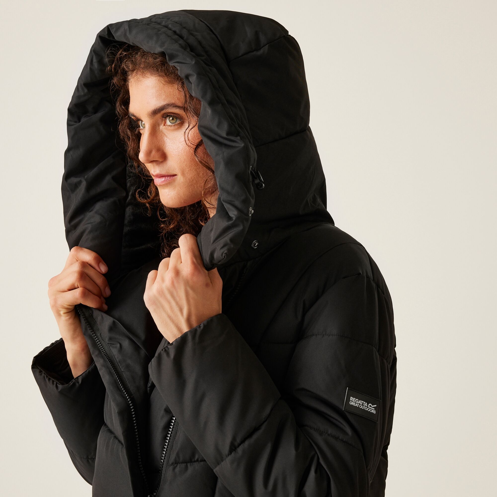 Women's Nurie Quilted Jacket | Black