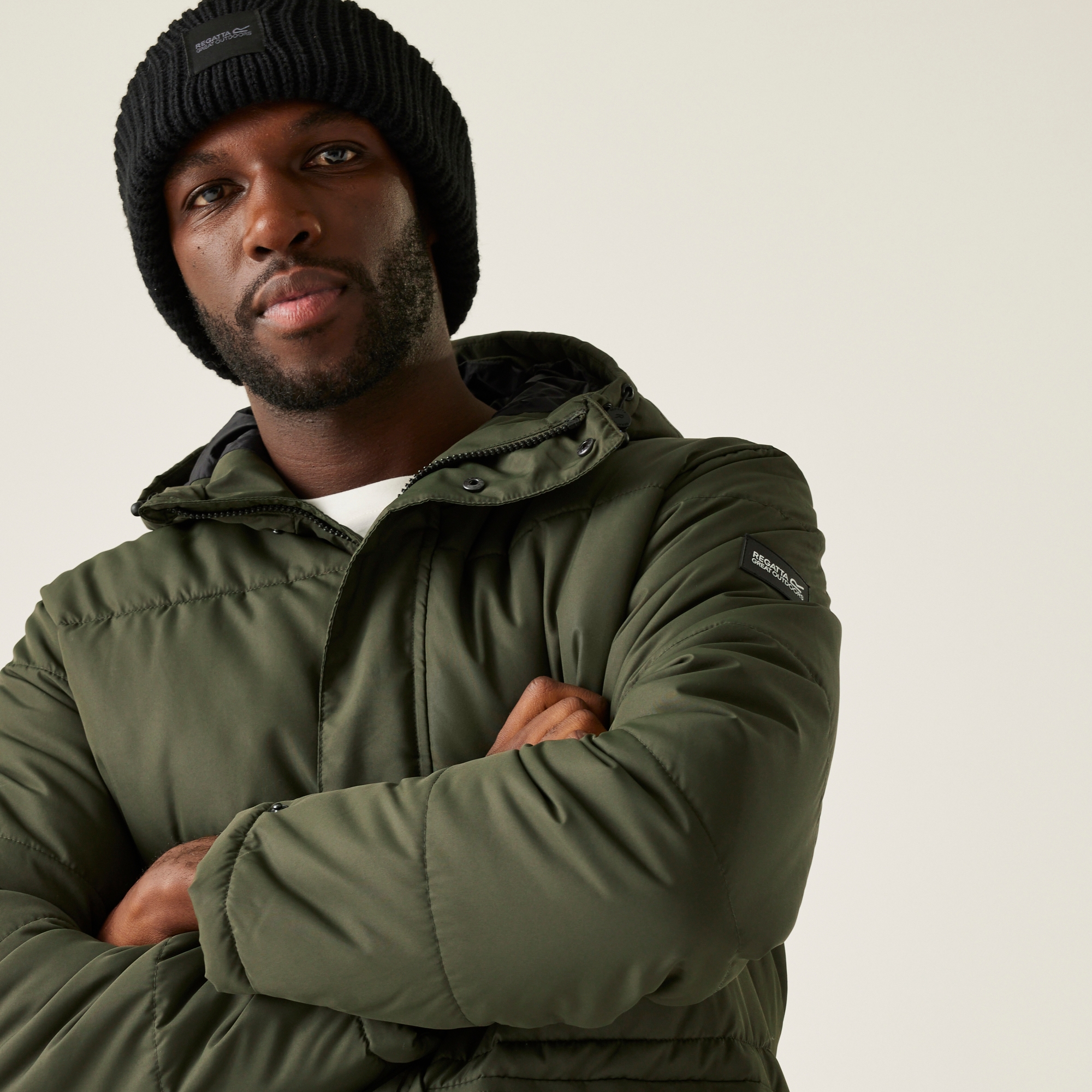 Men's Falkner Padded Jacket | Dark Khaki