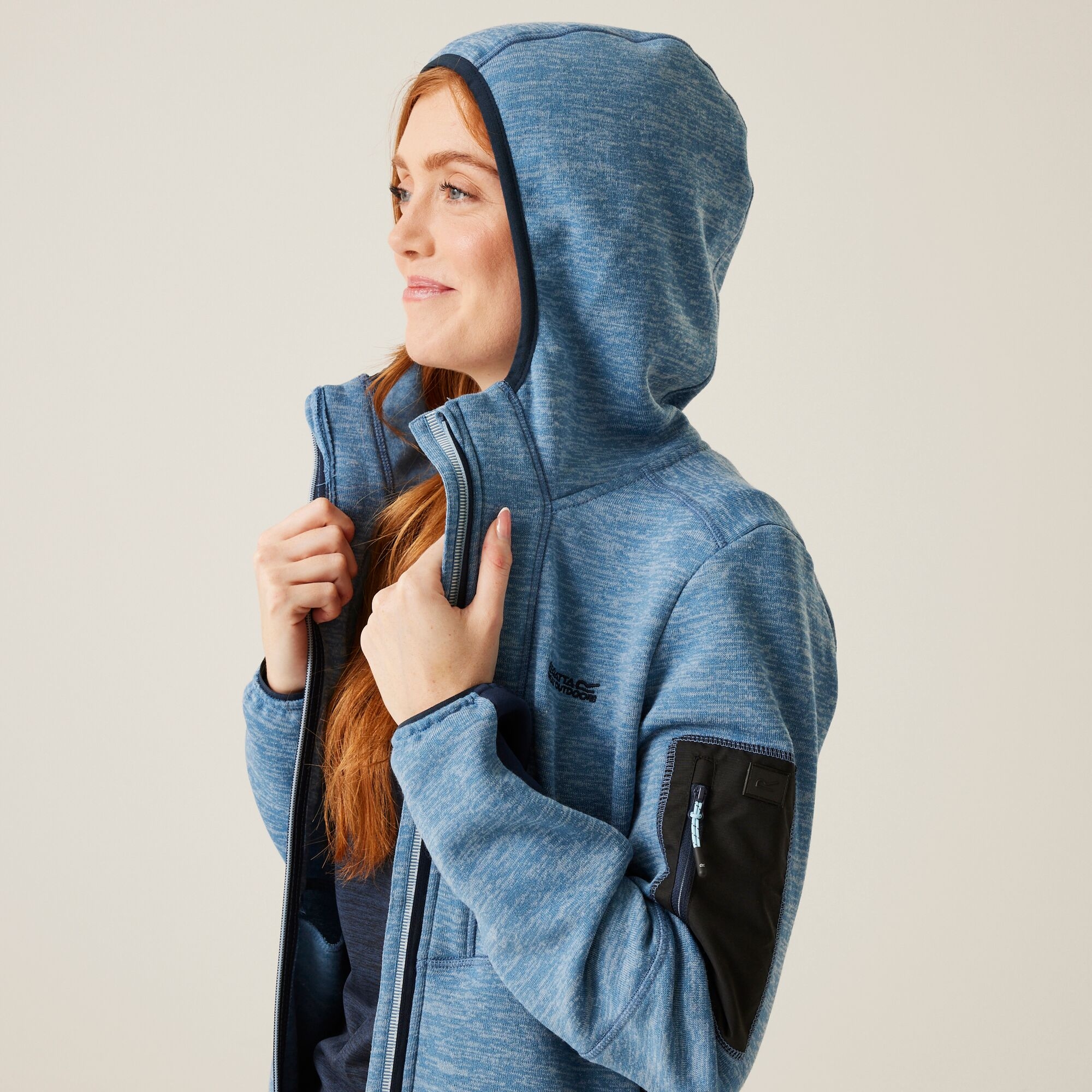 Women's Kemilia Full Zip Fleece | Coronet Blue Navy