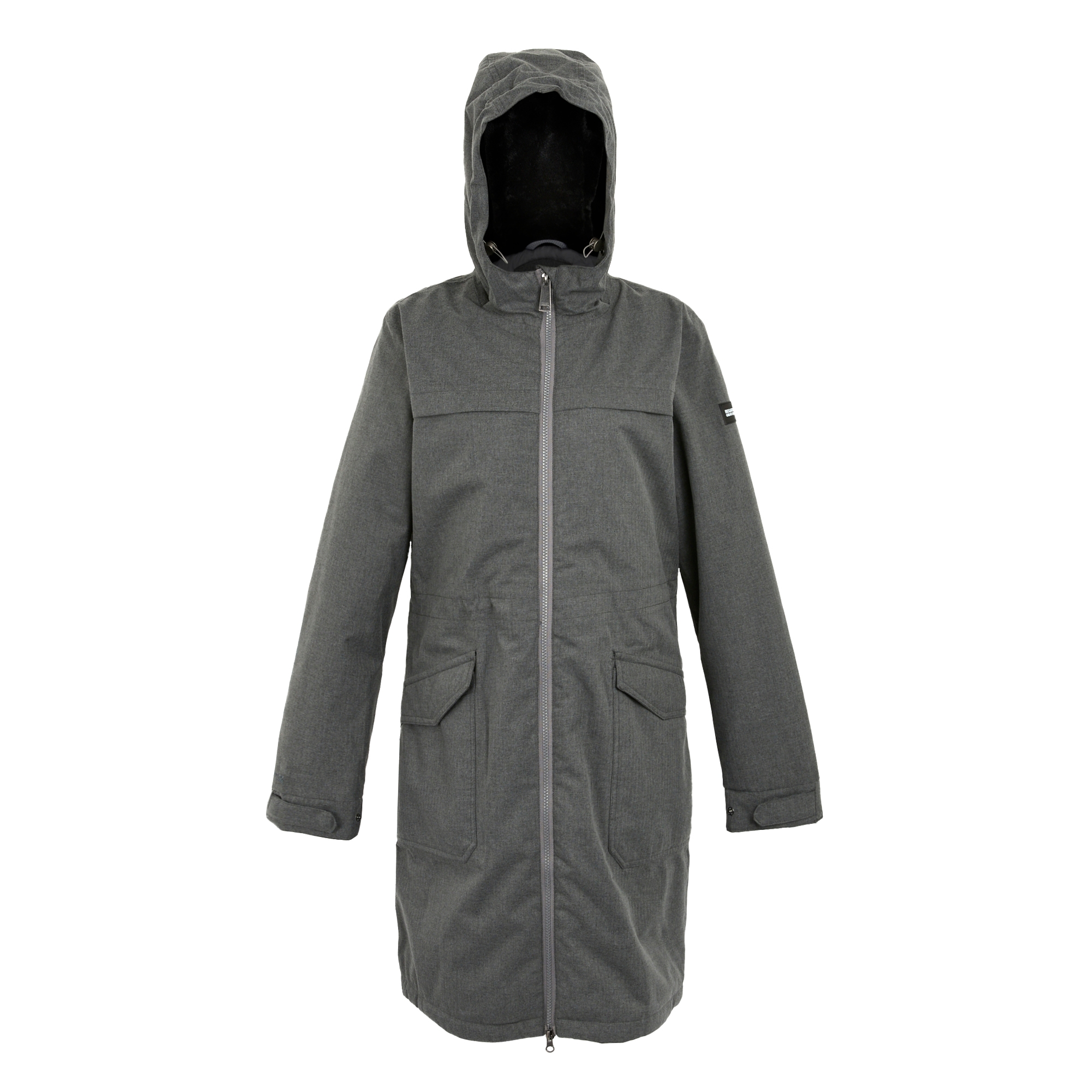 Women's Romine II Waterproof Parka Jacket | Grey Sky Marl Black