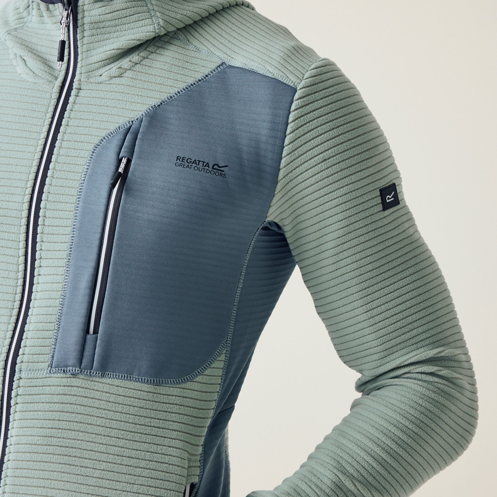 Men's Lakewright Full Zip Fleece | Glacier Stormy Weather