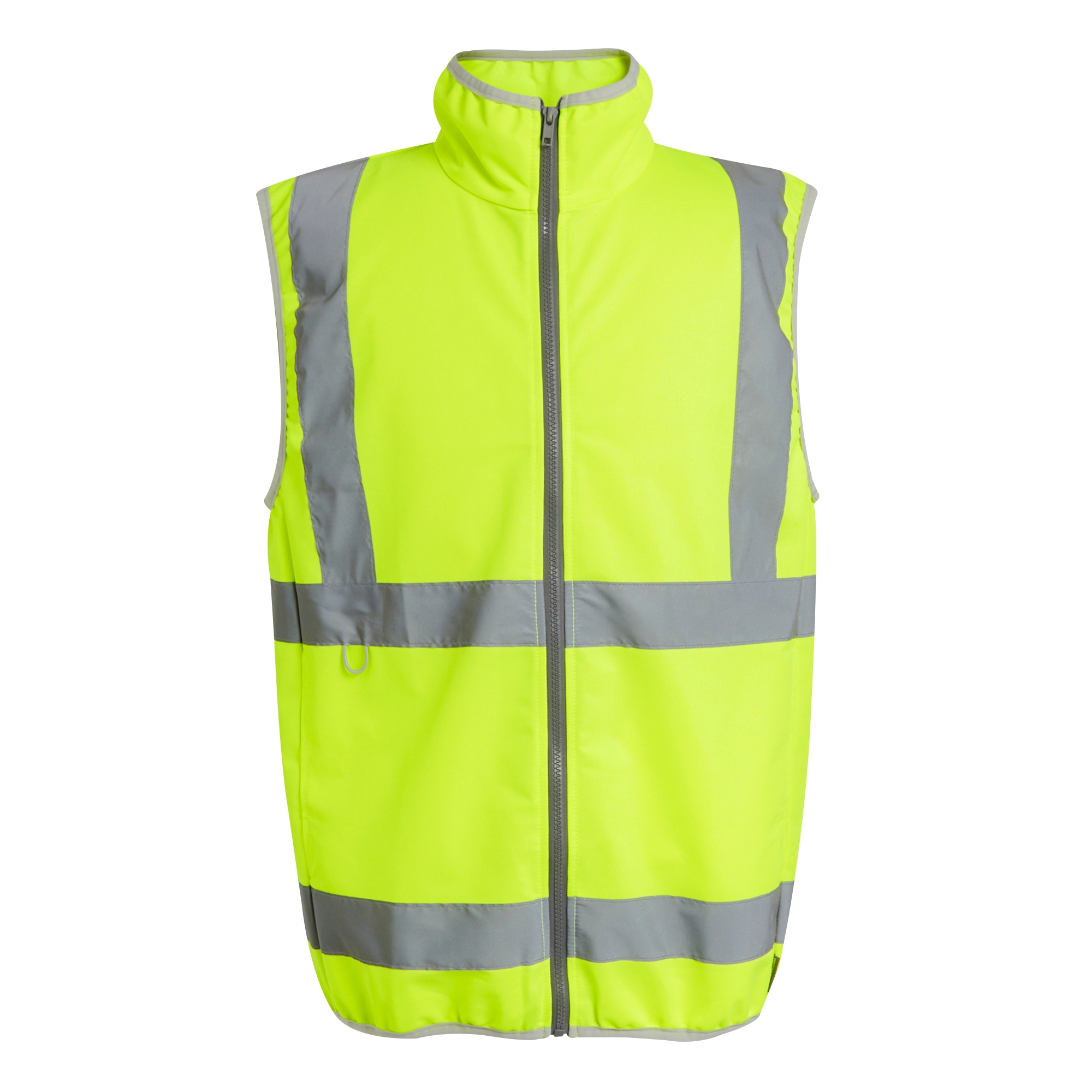 Men's Pro HI-VIS Full Zip Gilet | Yellow