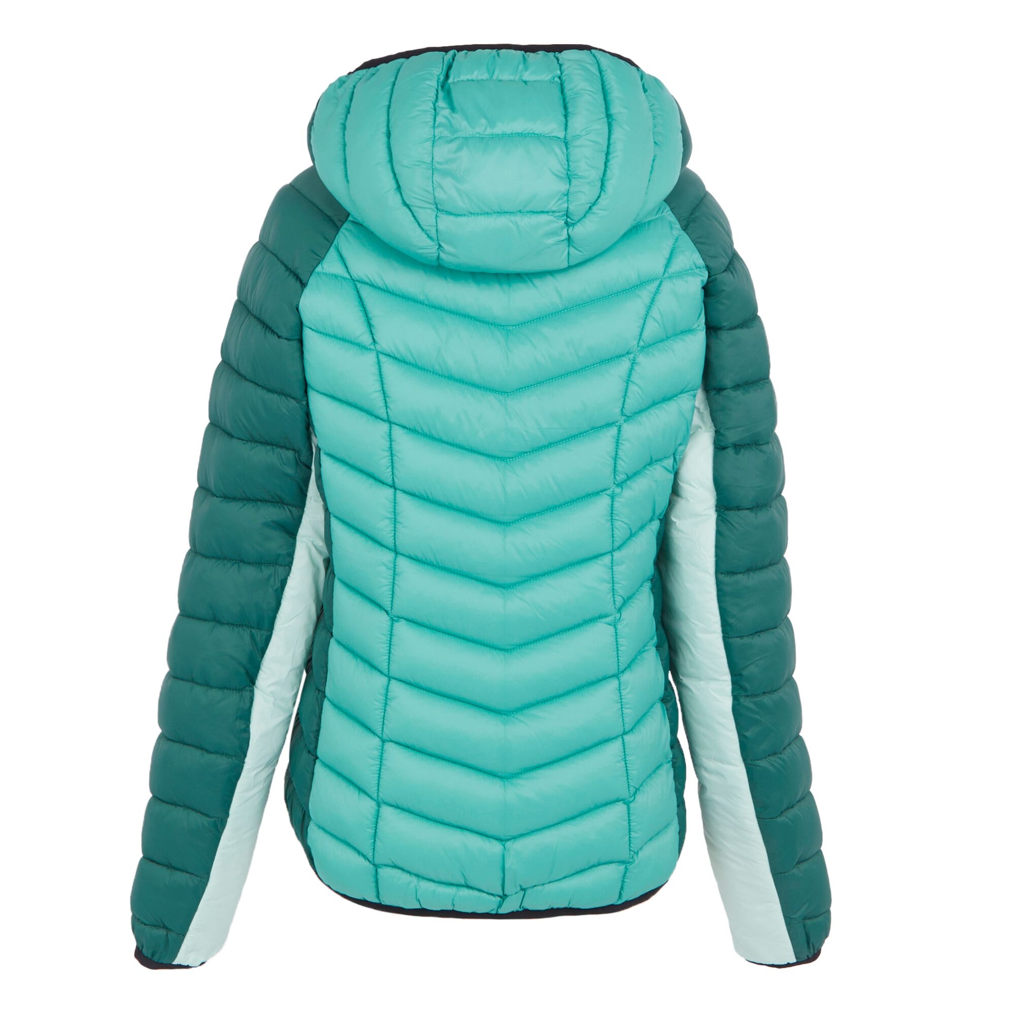 Women's Dalent Quilted Hooded Jacket | Rain Forest Dusty Green