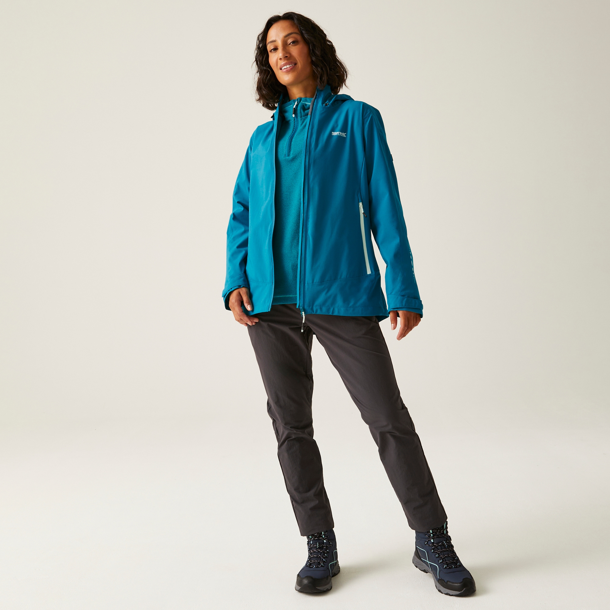 Women's Okara Waterproof Jacket | Exotic Plume Icy Morn