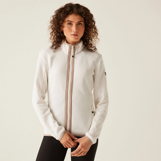 Women's Elzie Full Zip Fleece | Blanc De Blanc