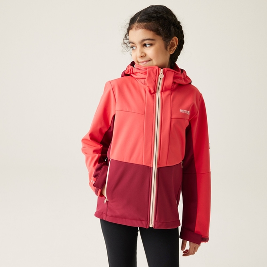 Kids' Haydenbury II Softshell Jacket | Red Sky Rumba Red