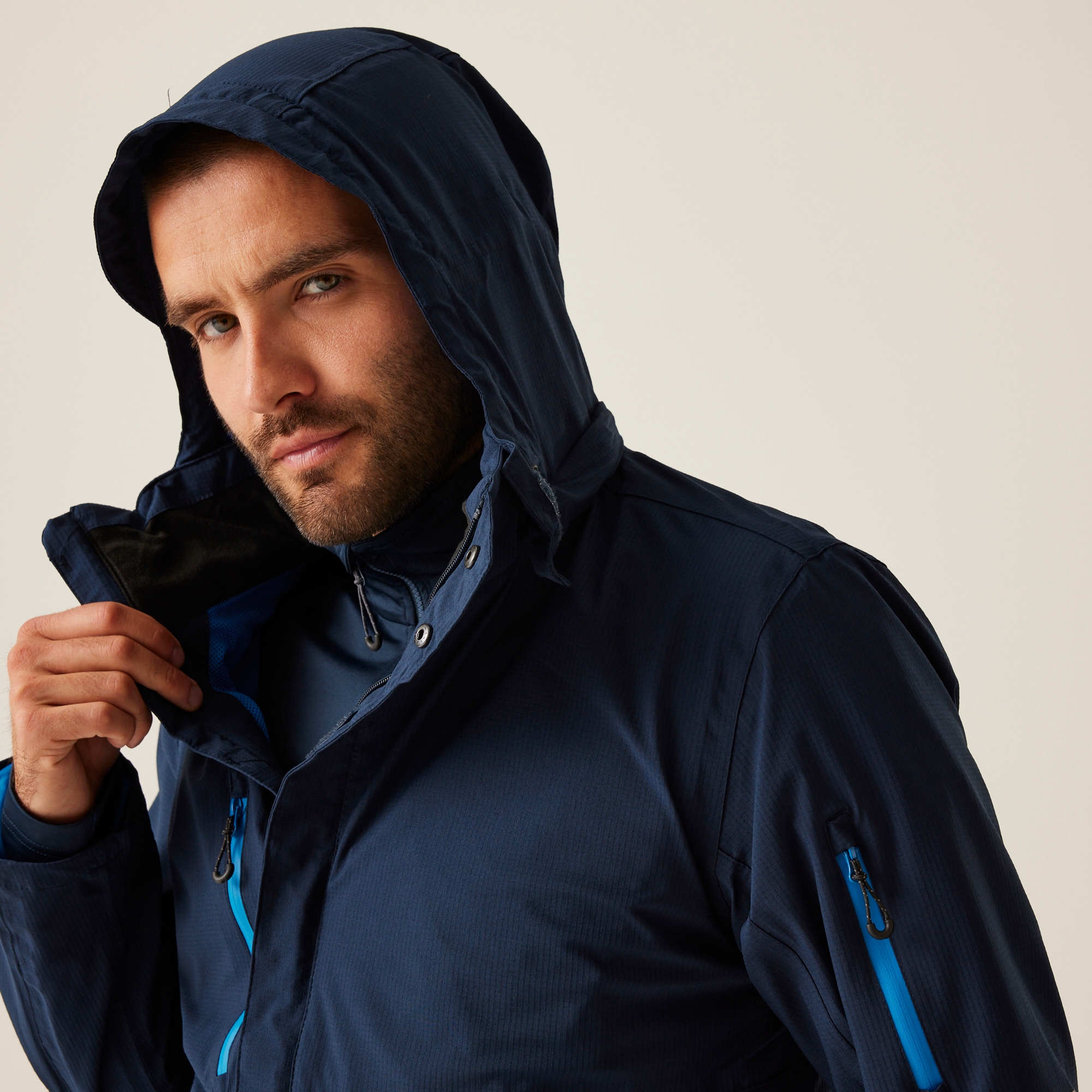 Men's X-Pro Exosphere II Shell Jacket | Navy Oxford Blue