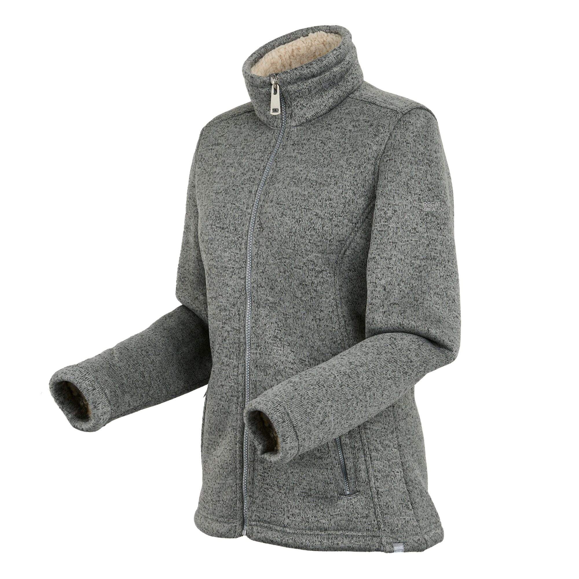 Women's Razia II Full Zip Bonded Fleece | Storm Grey