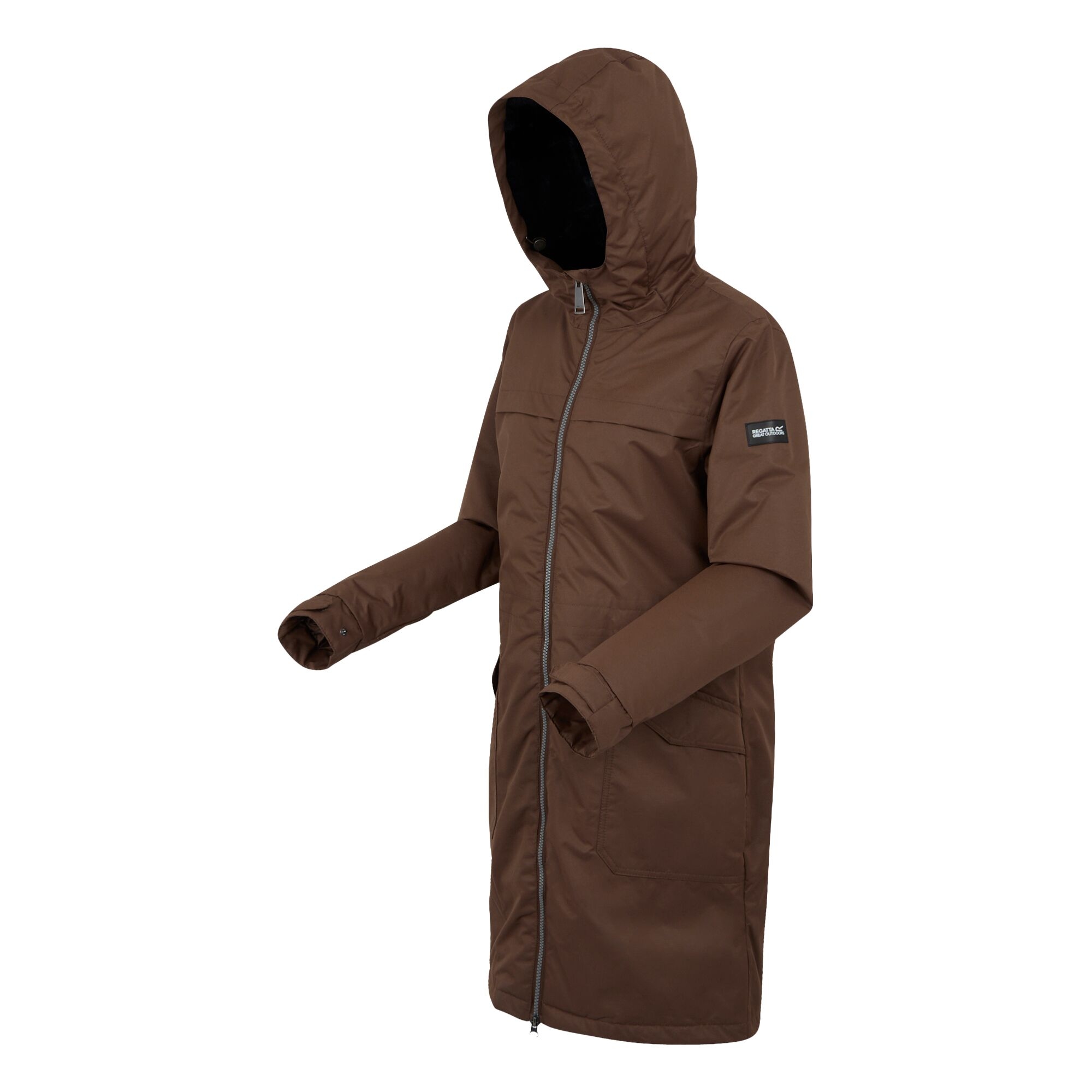 Women's Romine II Waterproof Parka Jacket | Dark Brown Black