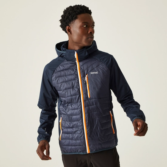 Men's Pro Hybrid Jacket | Moroccan Blue Navy Fox