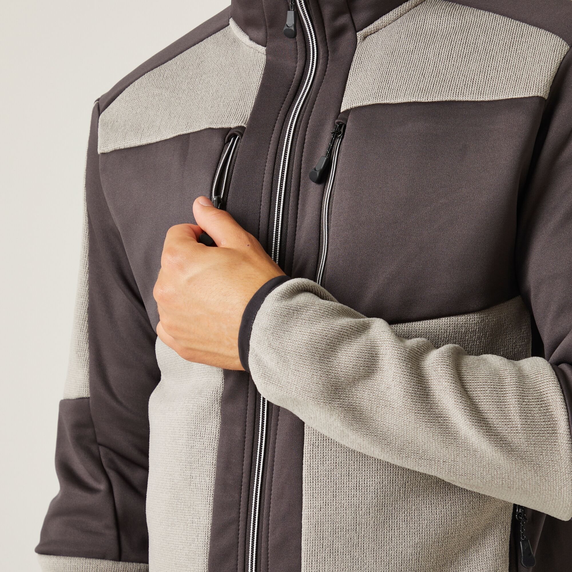 Men's E-Volve Stretch Midlayer | Mineral Grey Ash