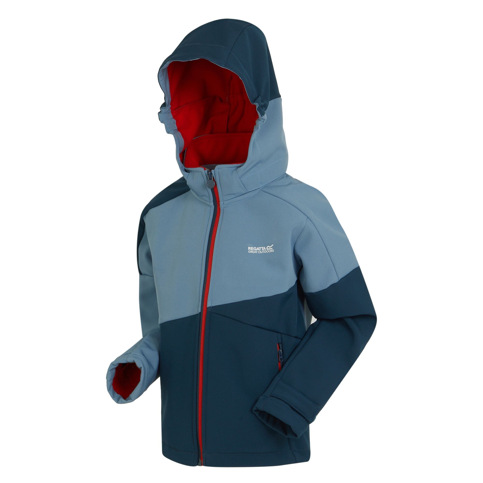 Kids' Acidity VII Softshell Jacket | Coronet Blue Moonlight Denim