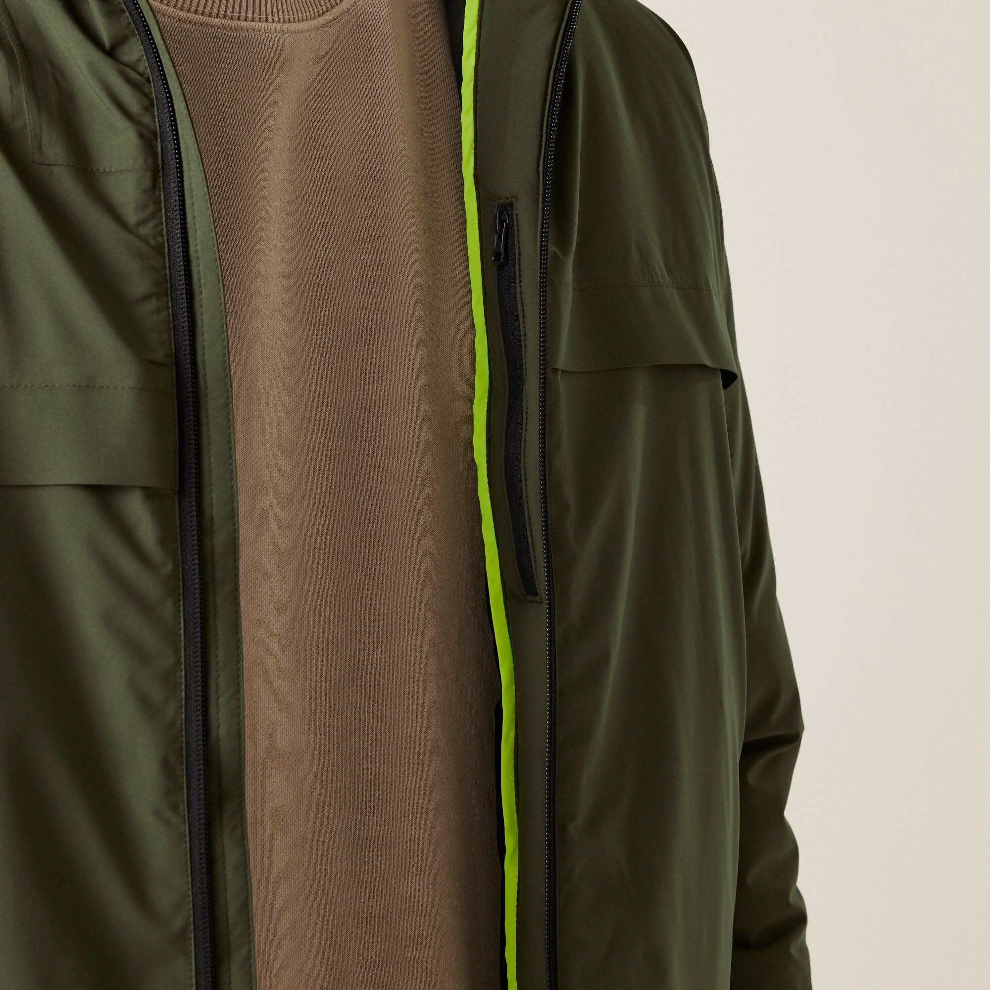 Men's Wiltom Waterproof Jacket | Dark Khaki