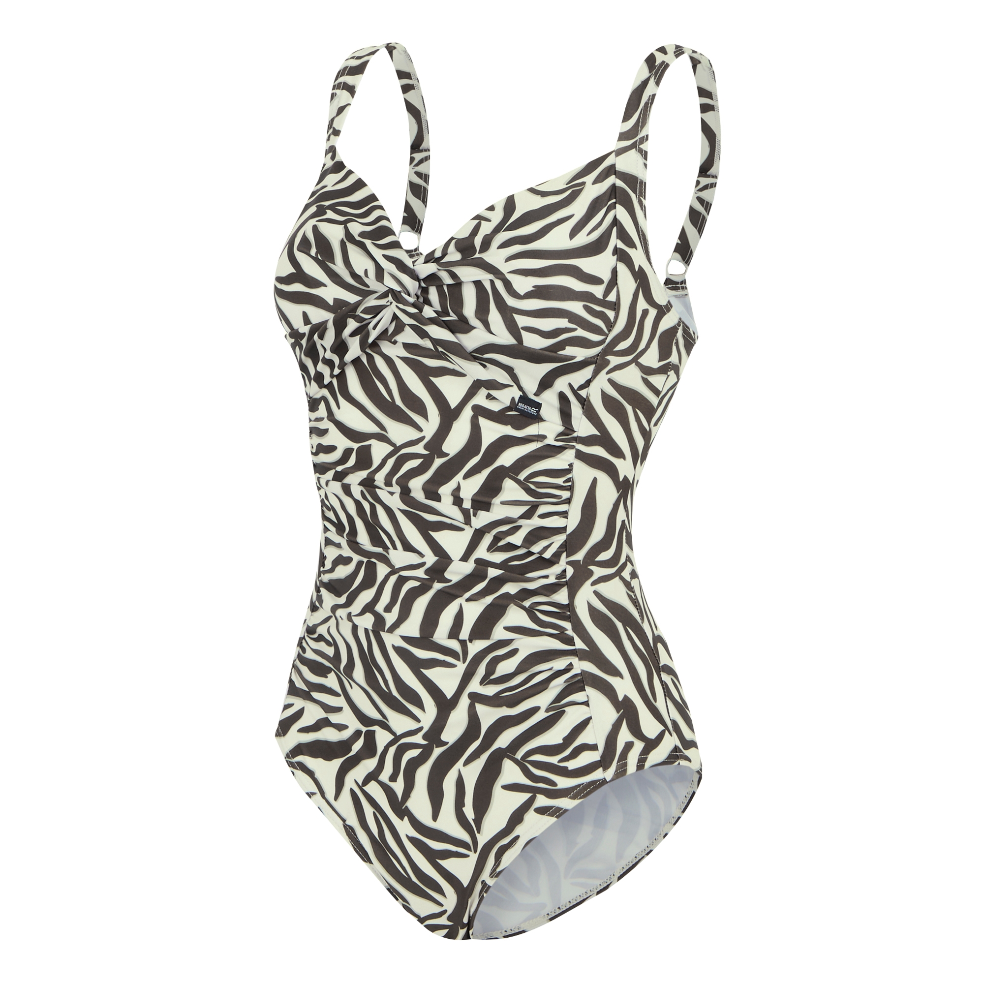 Women's Sakari Tummy Control Costume | Tonal Zebra Print