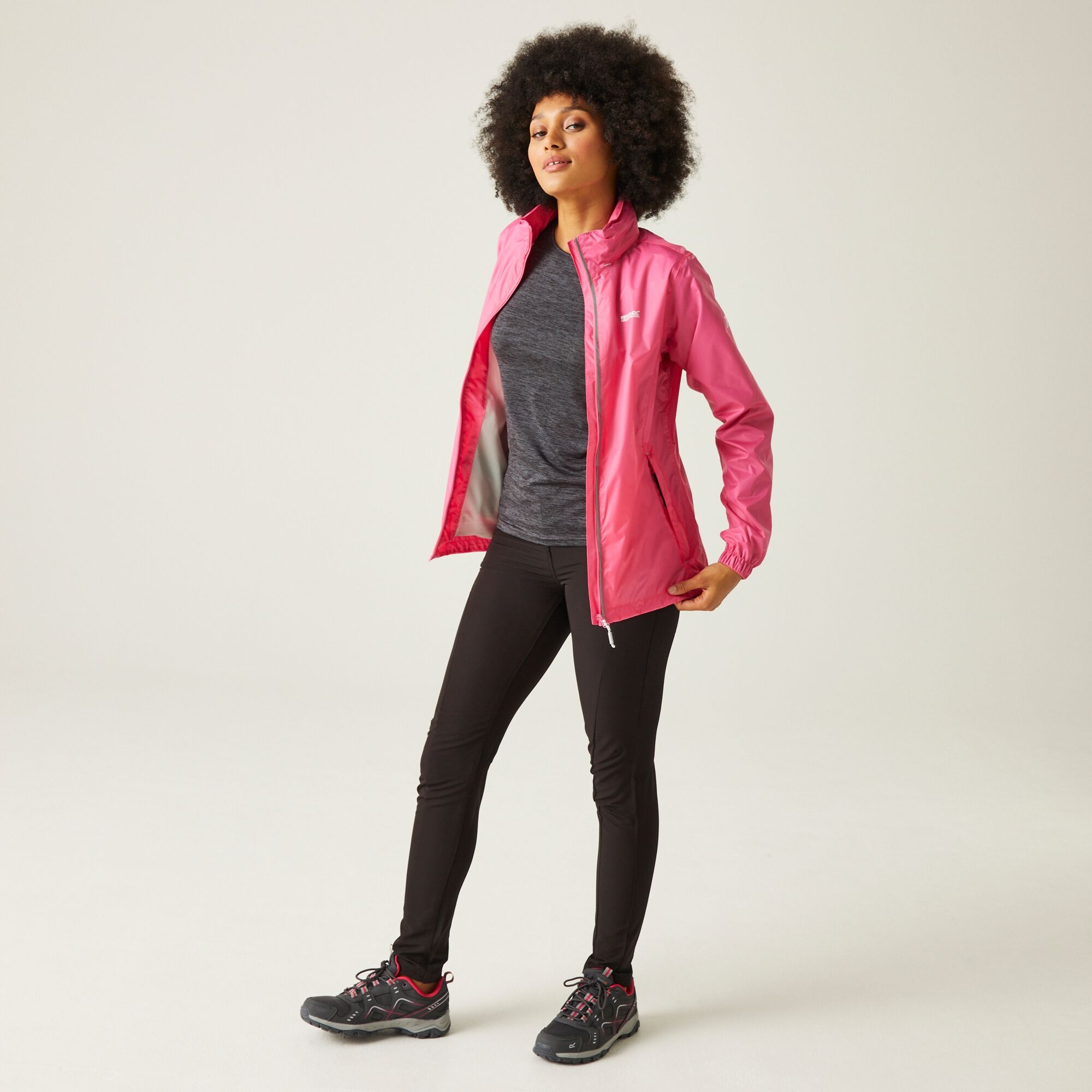Women's Corinne IV Waterproof Packaway Jacket | Flamingo Pink