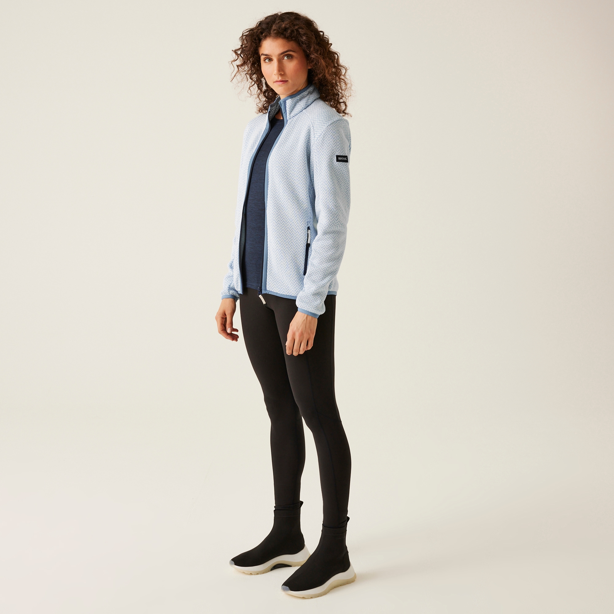 Women's Elzie Full Zip Fleece | Clear Sky