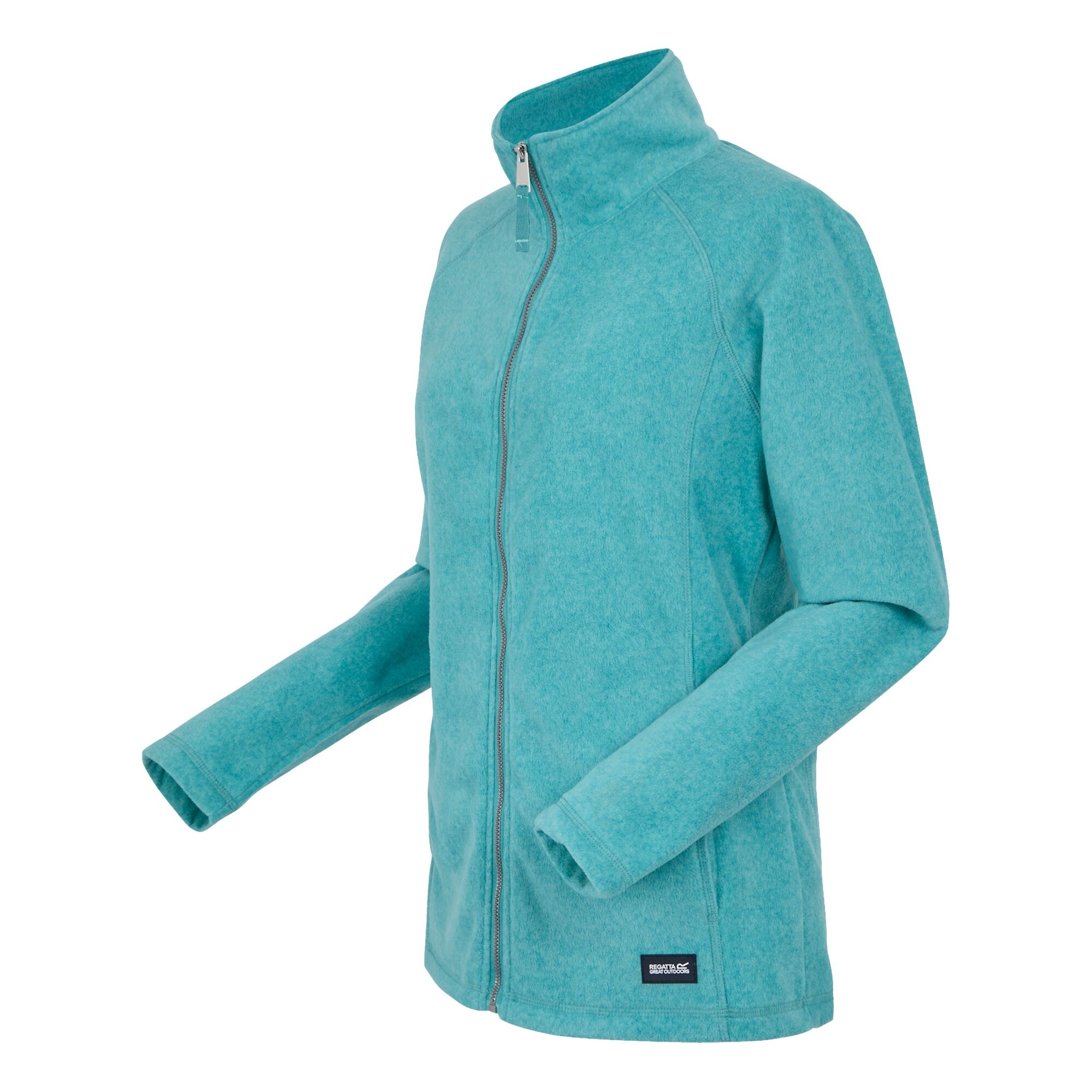 Women's Mayse Full Zip Fleece | Turquoise Marl