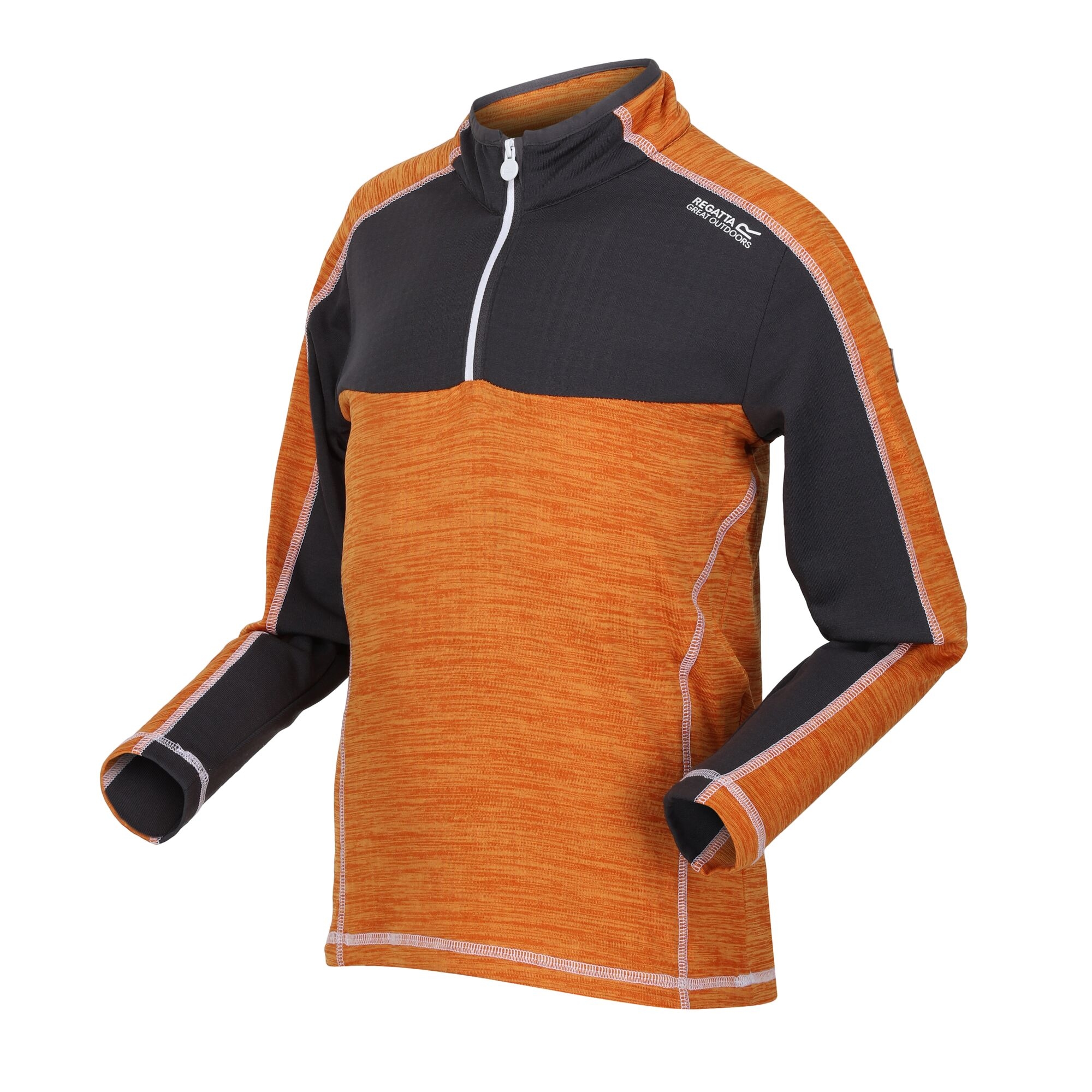 Kids' Hewley Fleece | Orange Pepper Californian Yellow
