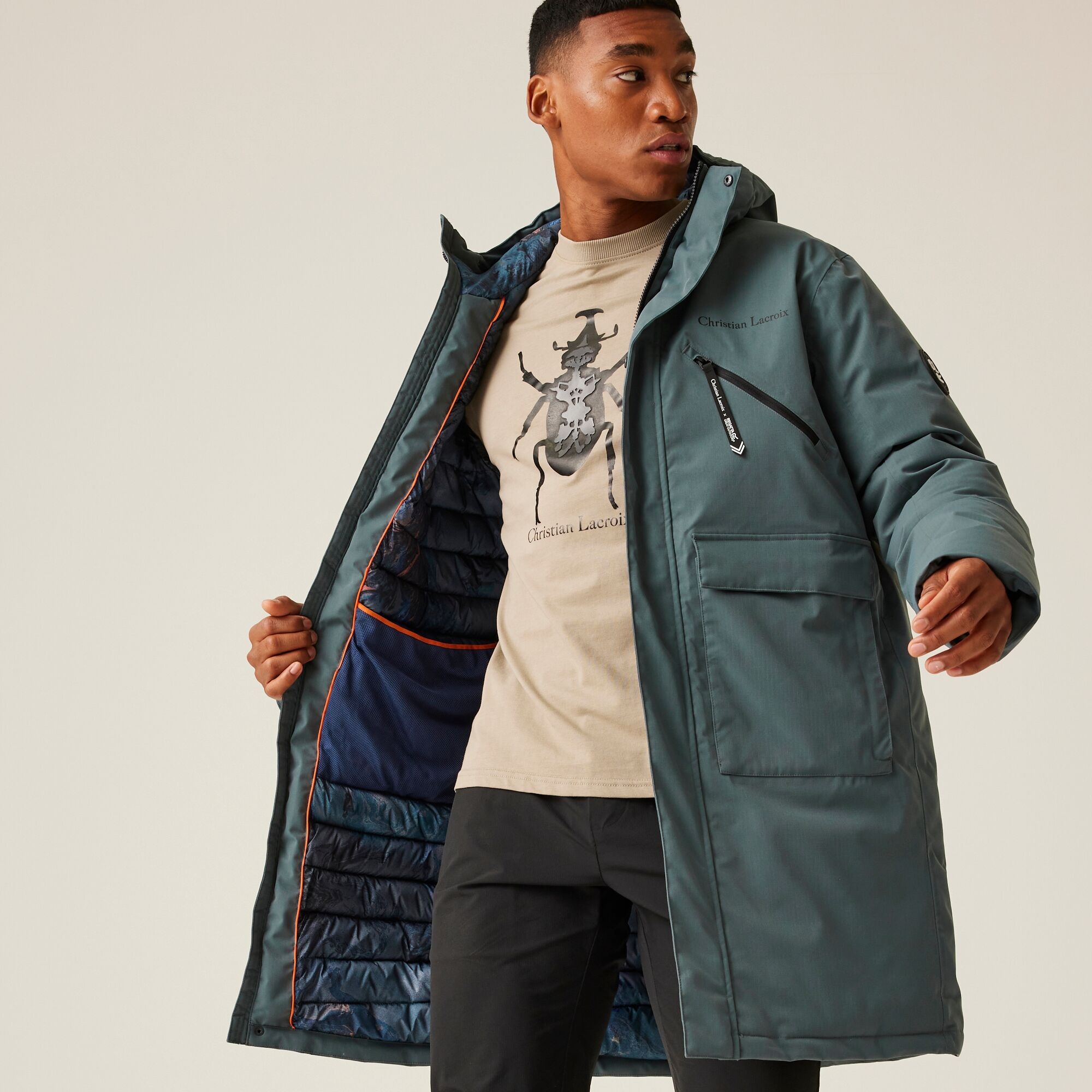 Christian Lacroix - Men's Nyons Waterproof Padded Jacket | Stormy Weather