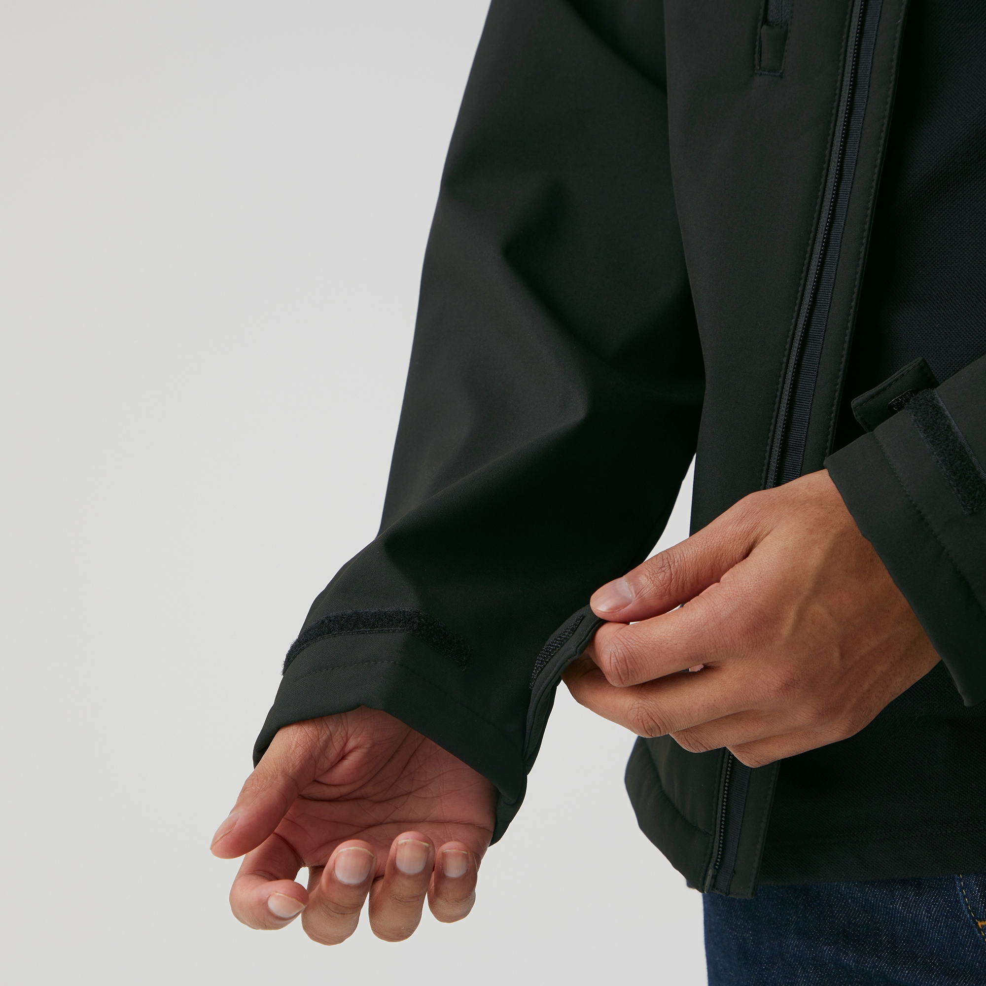 Men's Thermogen Heated Softshell Jacket | Black