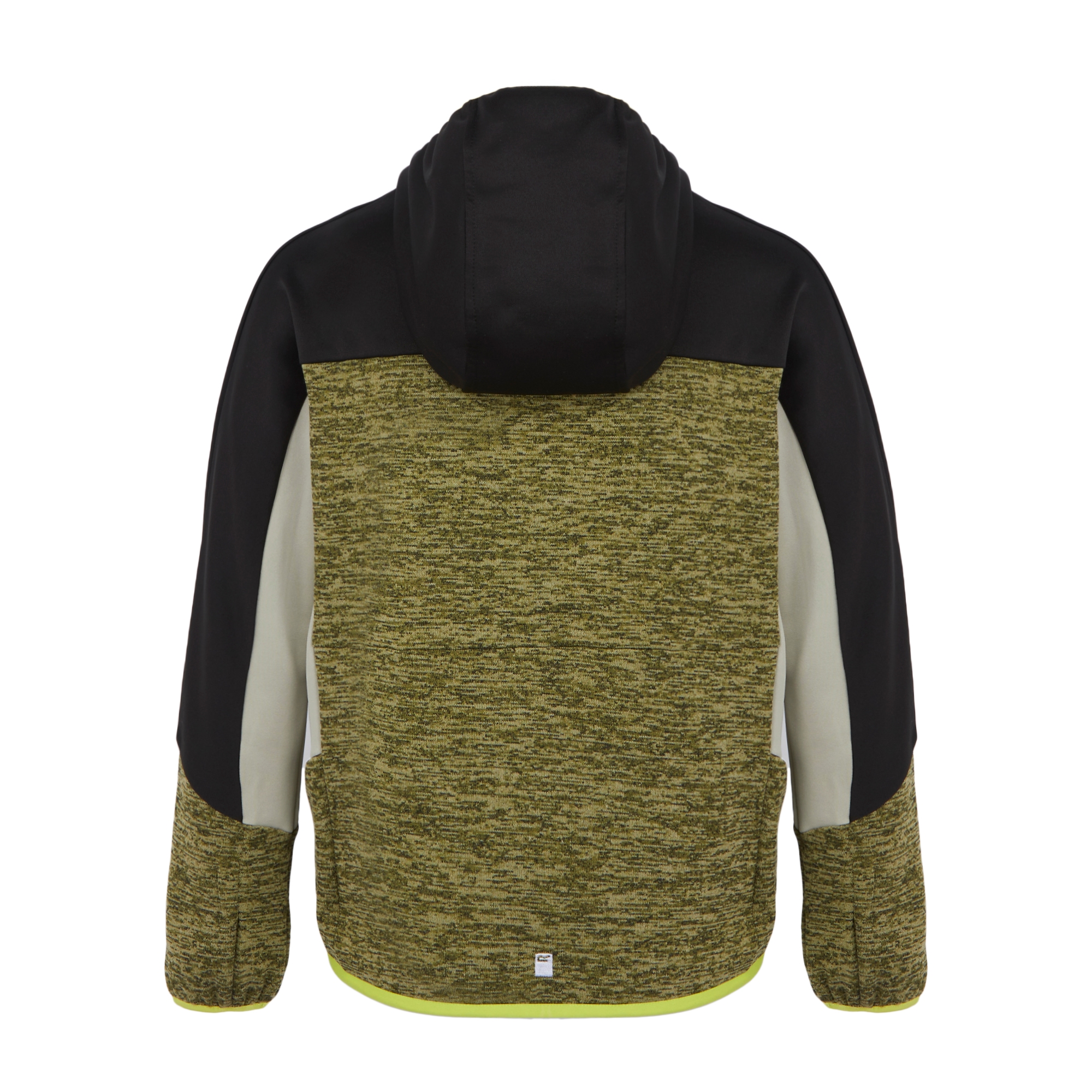 Kids' Dissolver IXI Full Zip Fleece | Nephrite Green Black