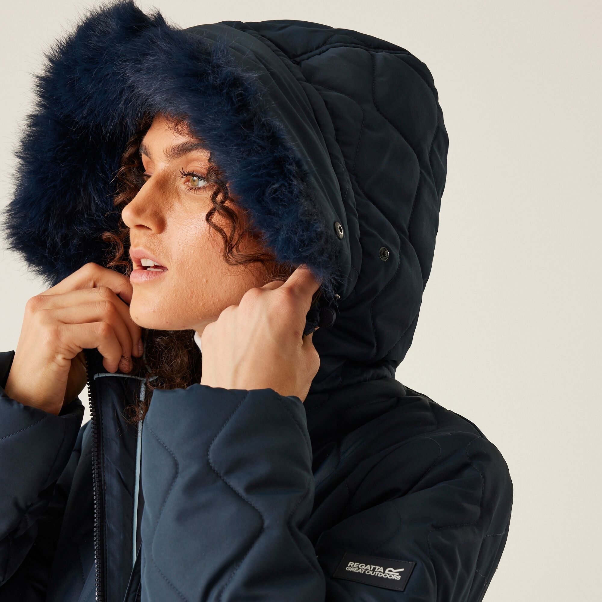 Women's Fritha III Insulated Parka Jacket | Navy