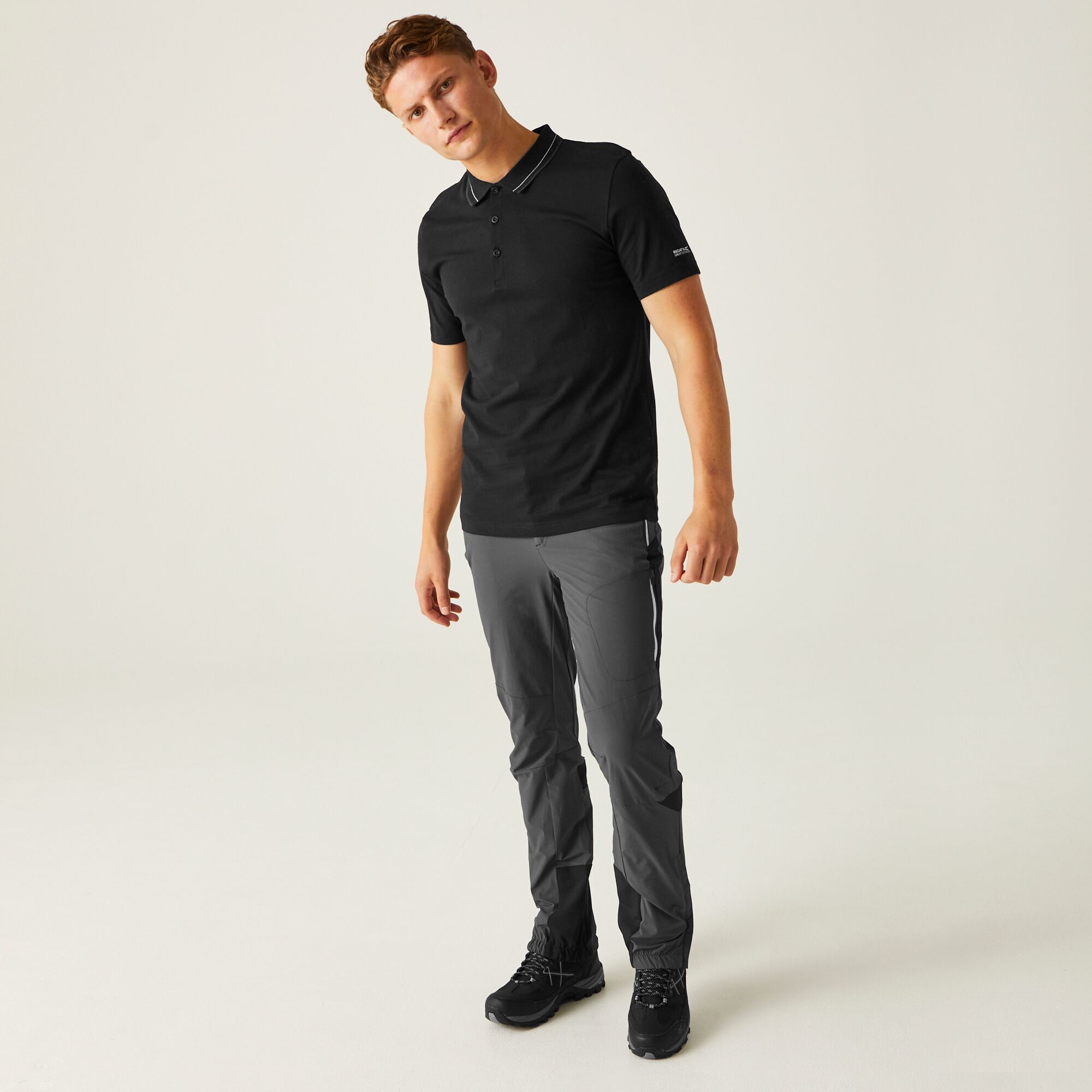 Men's Forley Polo Shirt | Black