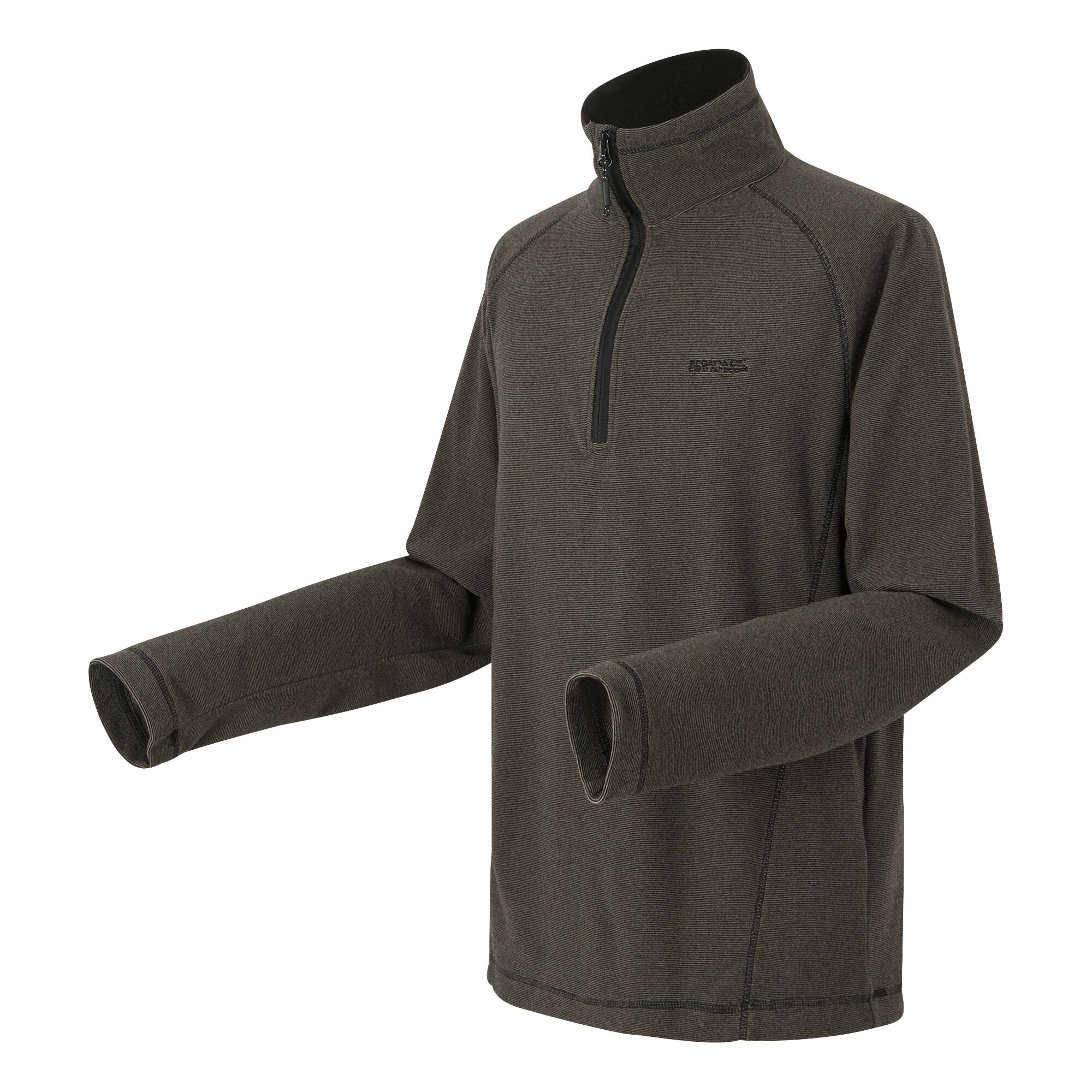 Men's Montes Lightweight Half Zip Fleece | Treetop Black