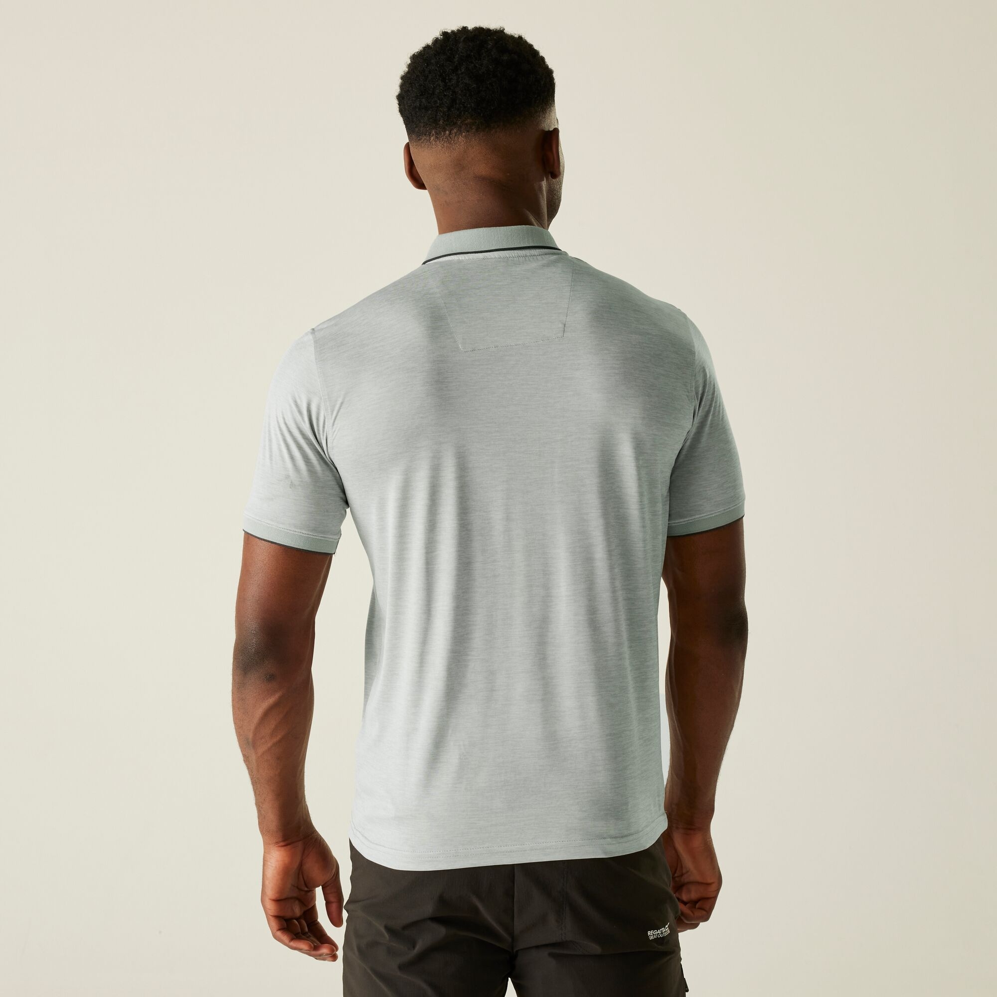 Men's Remex II Jersey Polo Shirt | Silver Grey