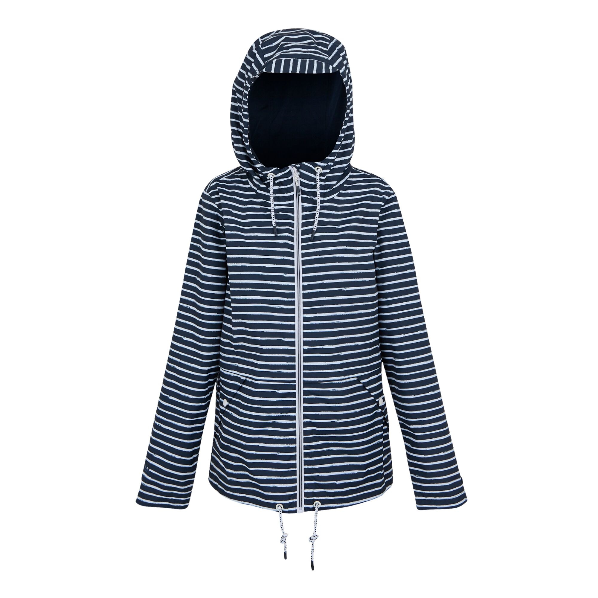 Women's Bayletta II Waterproof Jacket | Navy White Painterly Stripe