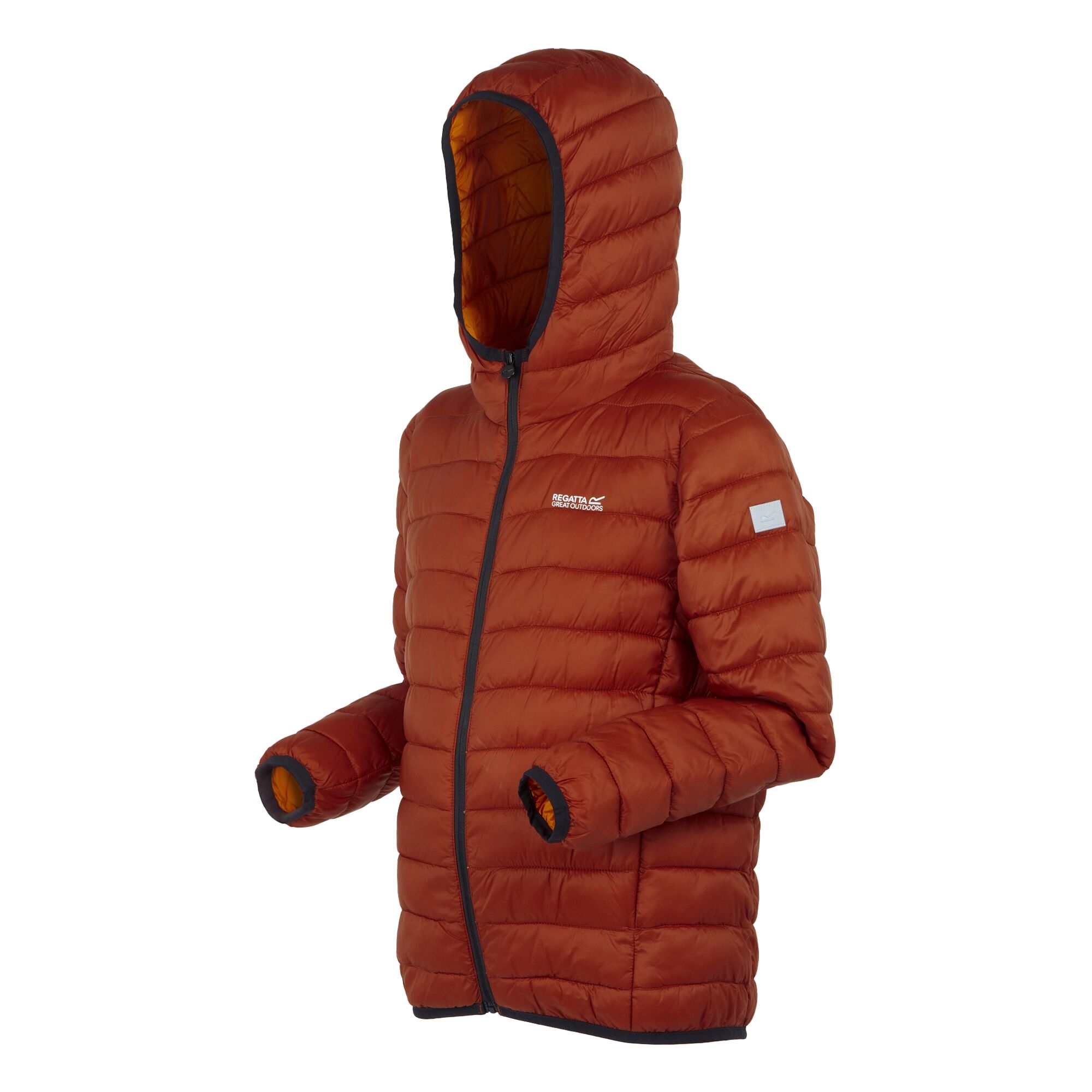 Kids' Hooded Marizion Padded Jacket | Red Ochre Fox