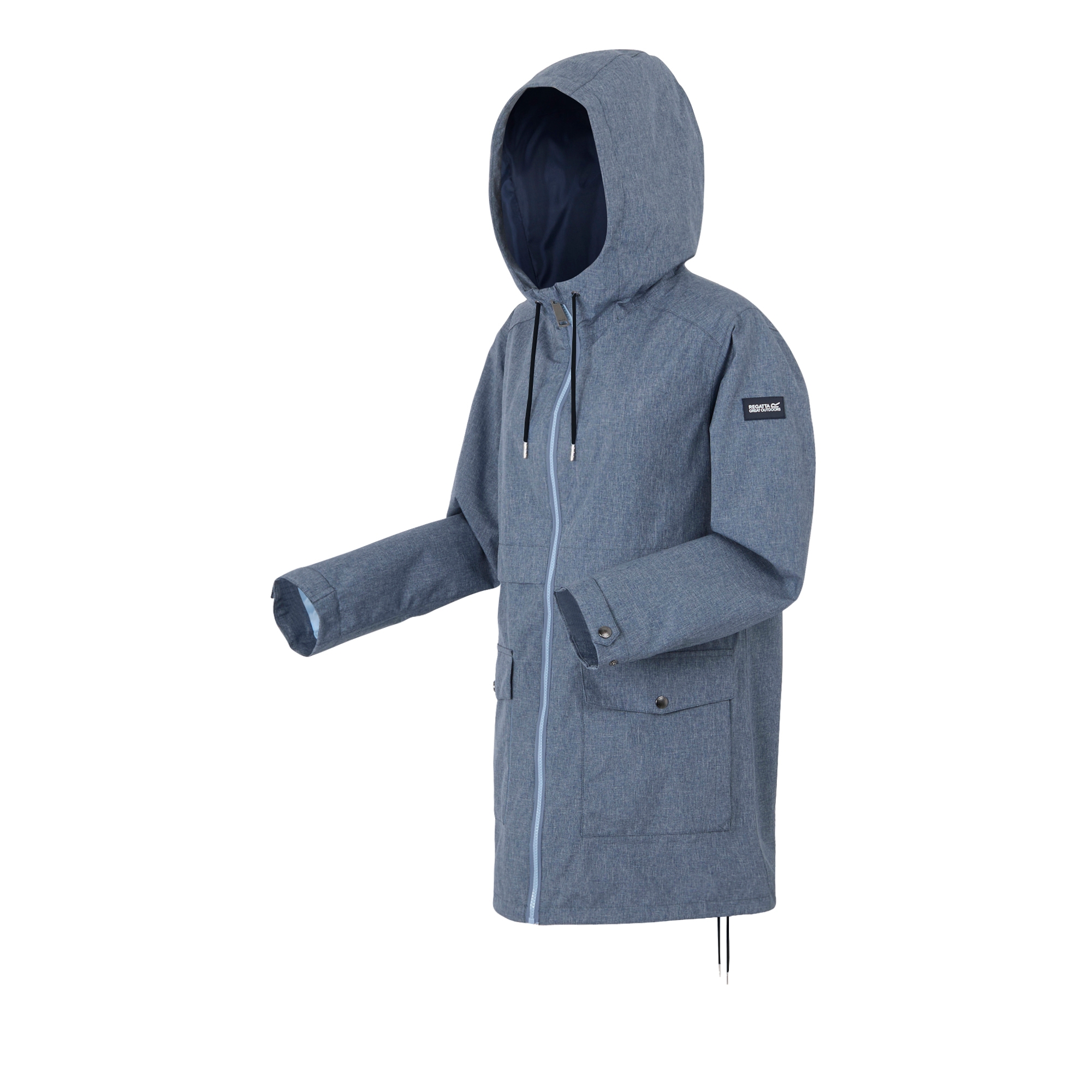 Women's Navaeh Waterproof Jacket | Chambray Dark Denim