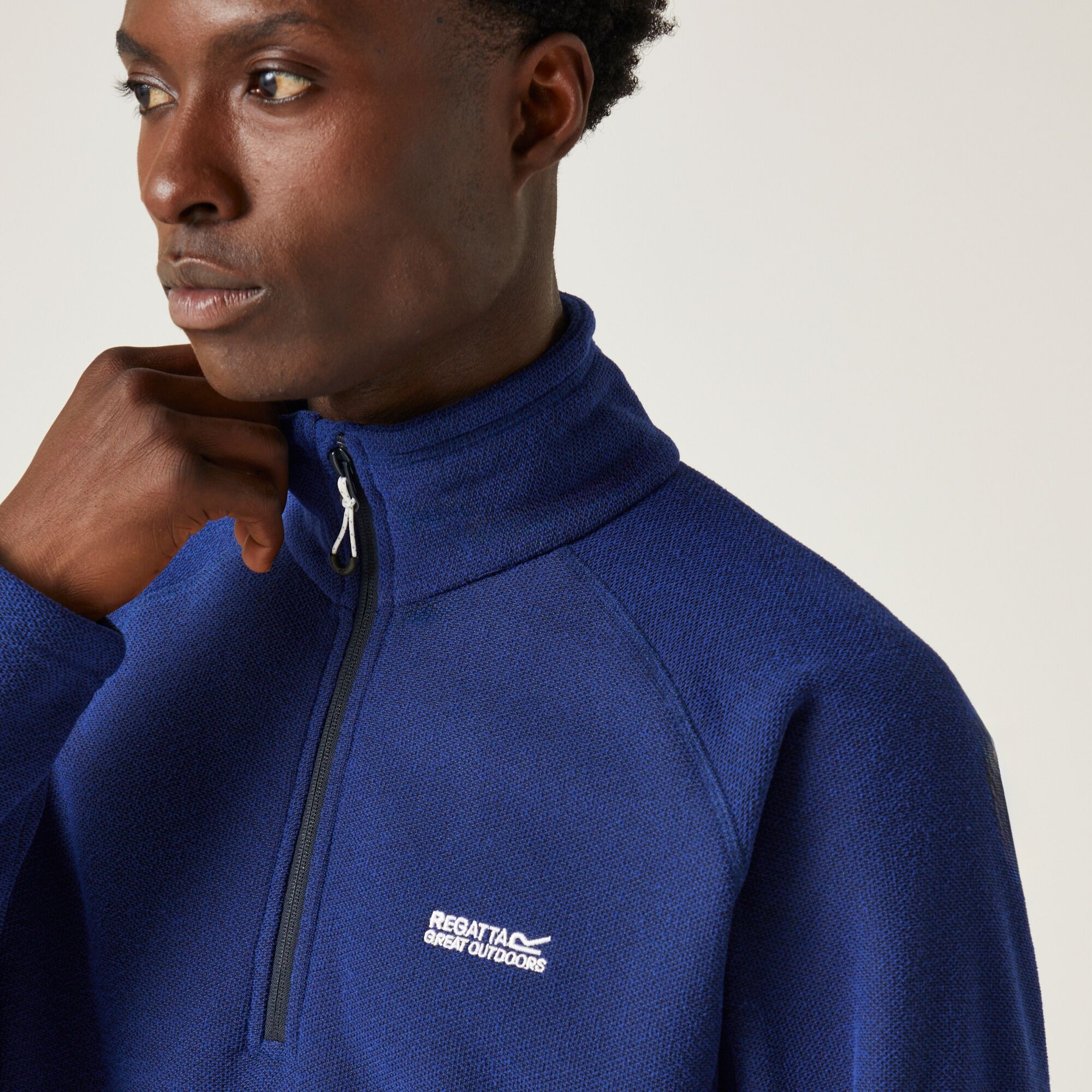 Men's Kenger Half Zip Midweight Fleece | New Royal
