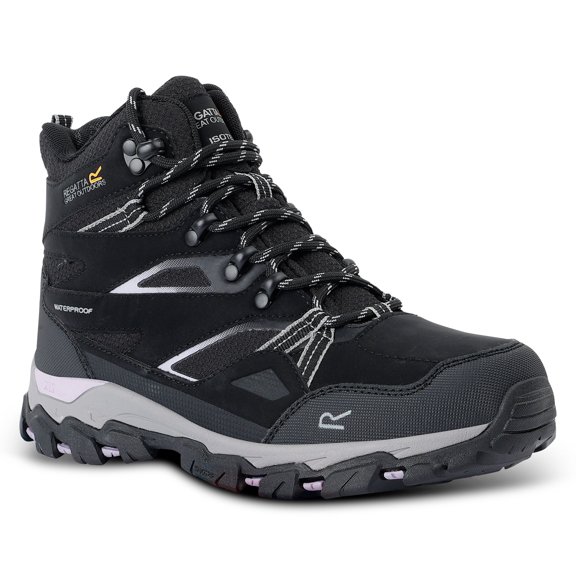 Women's Holcombe III Walking Boots | Black Purple Sage