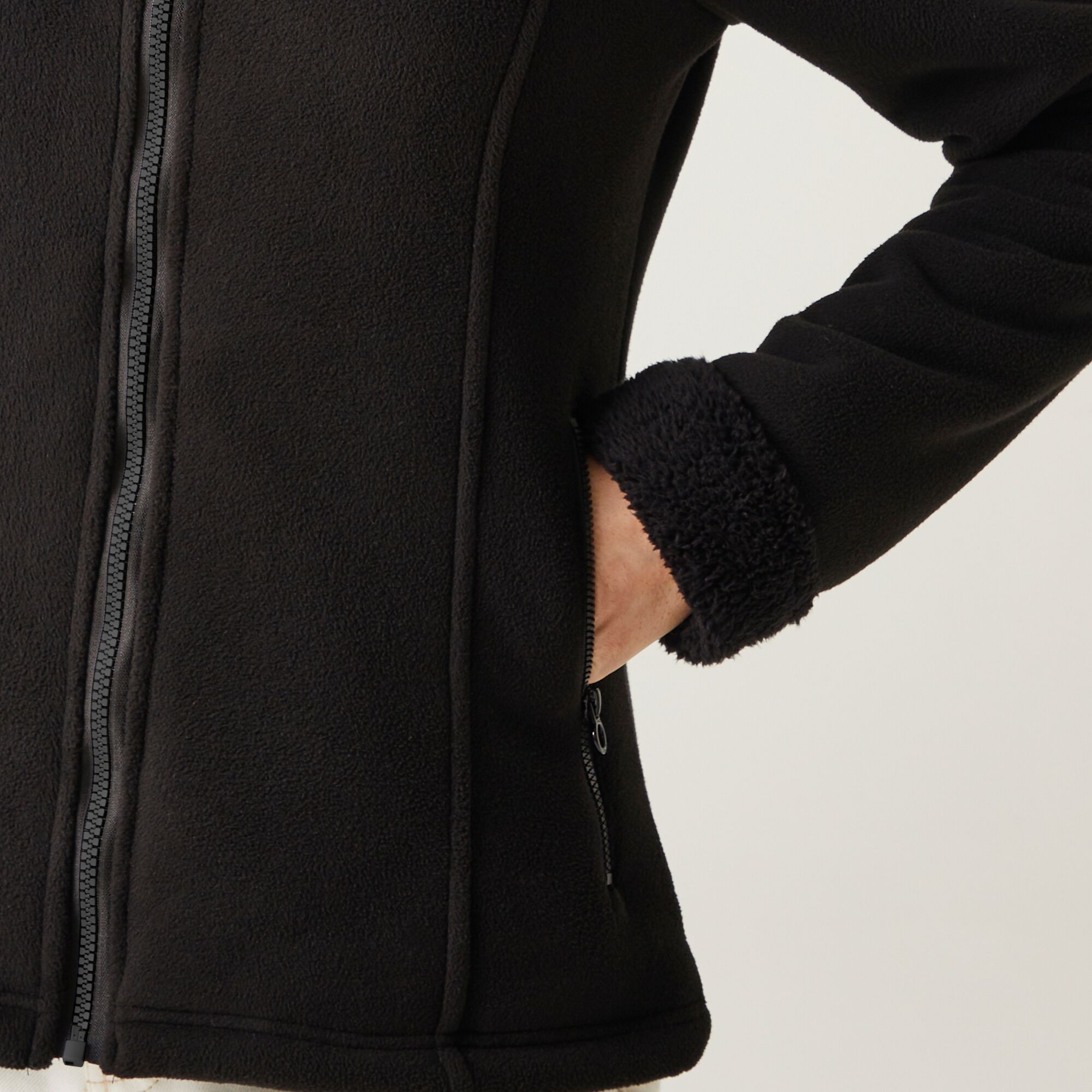 Women's Brandall Full Zip Heavyweight Fleece | Black Black