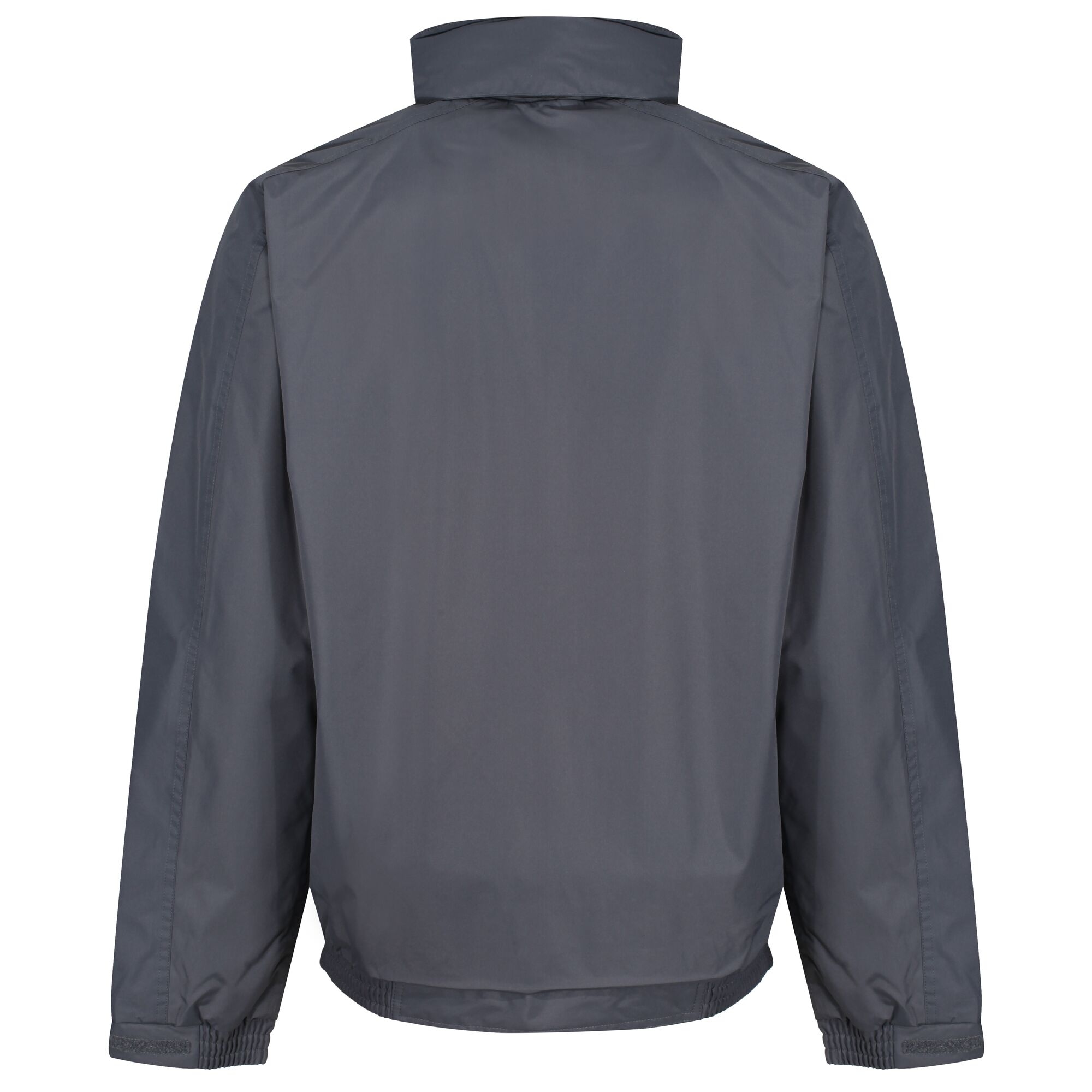 Men's Dover Fleece Lined Waterproof Insulated Bomber Jacket | Seal Grey Black