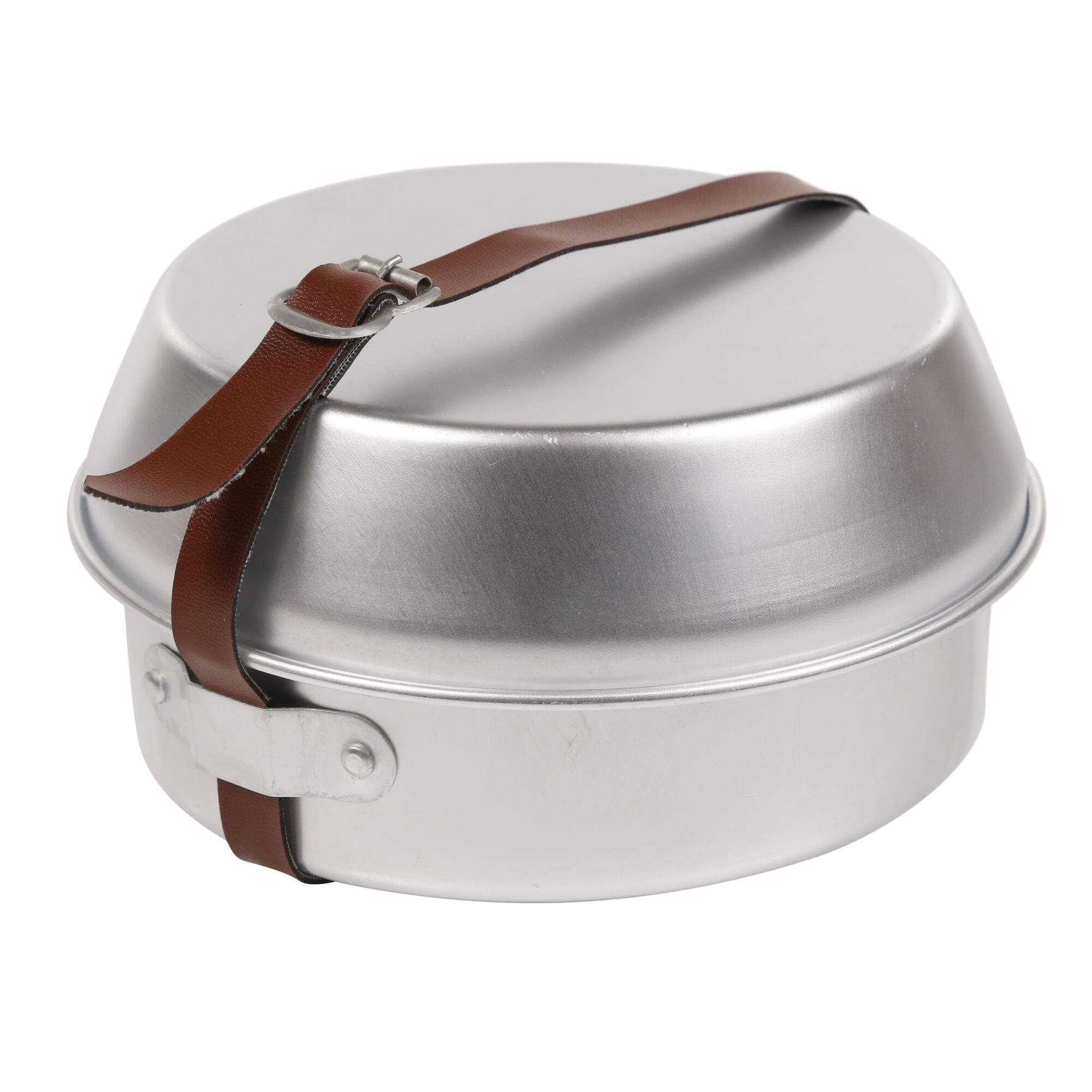 Compact Stainless Steel Cook Set with Storage Bag | Silver