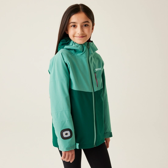 Girls Trekktain 3-in-1 Jacket | Rumba Red Red Sky