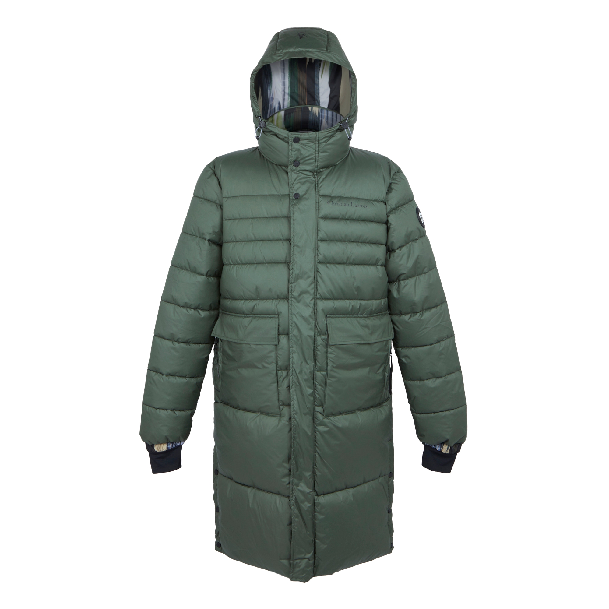 Christian Lacroix - Men's Collongues Long Padded Jacket | Thyme Leaf