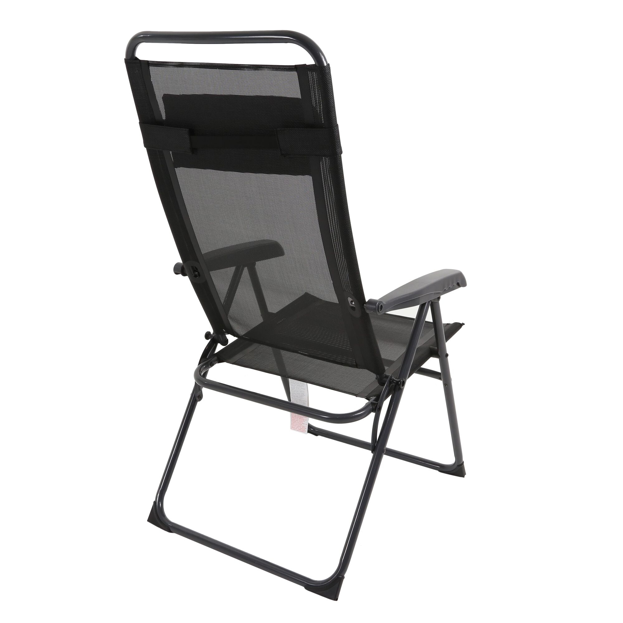Colico Hard Armed Reclining Lounge Chair | Black