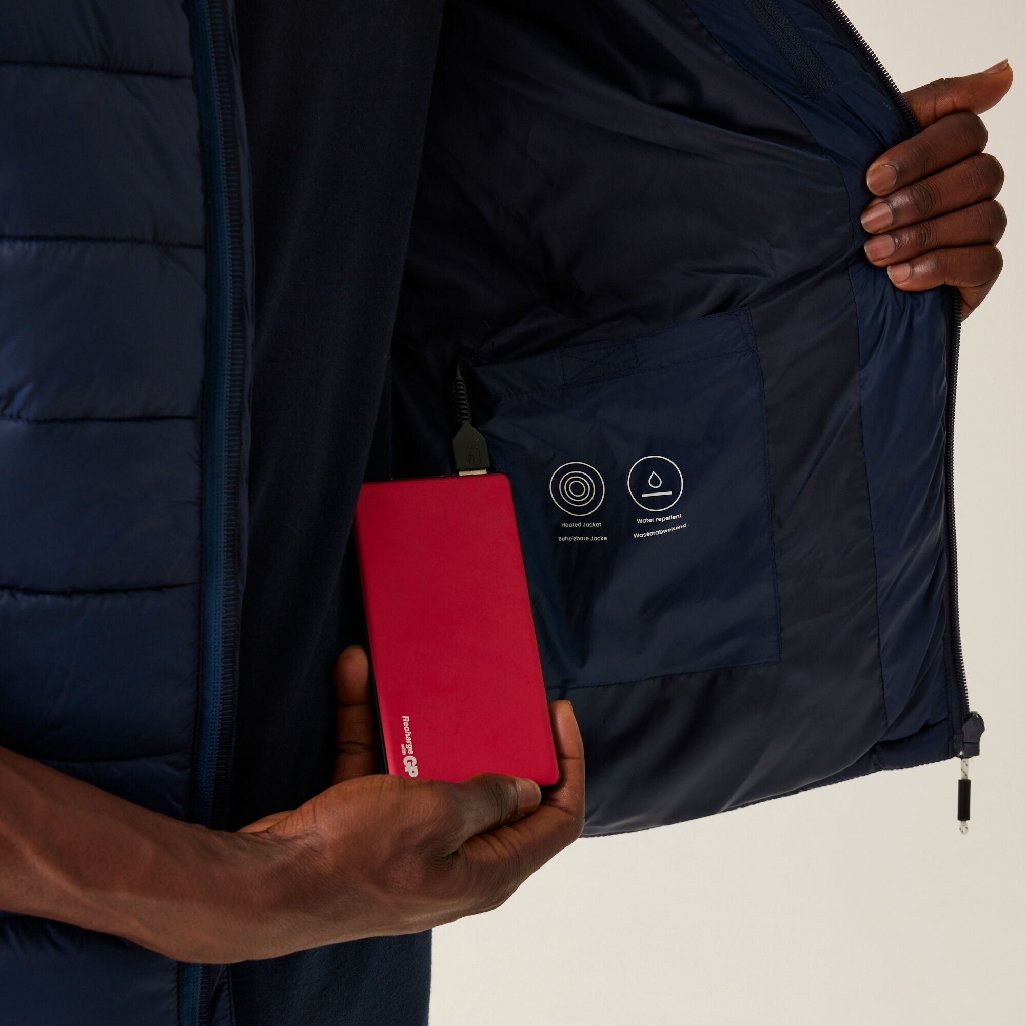 Men's Volter II Heated Gilet | Navy